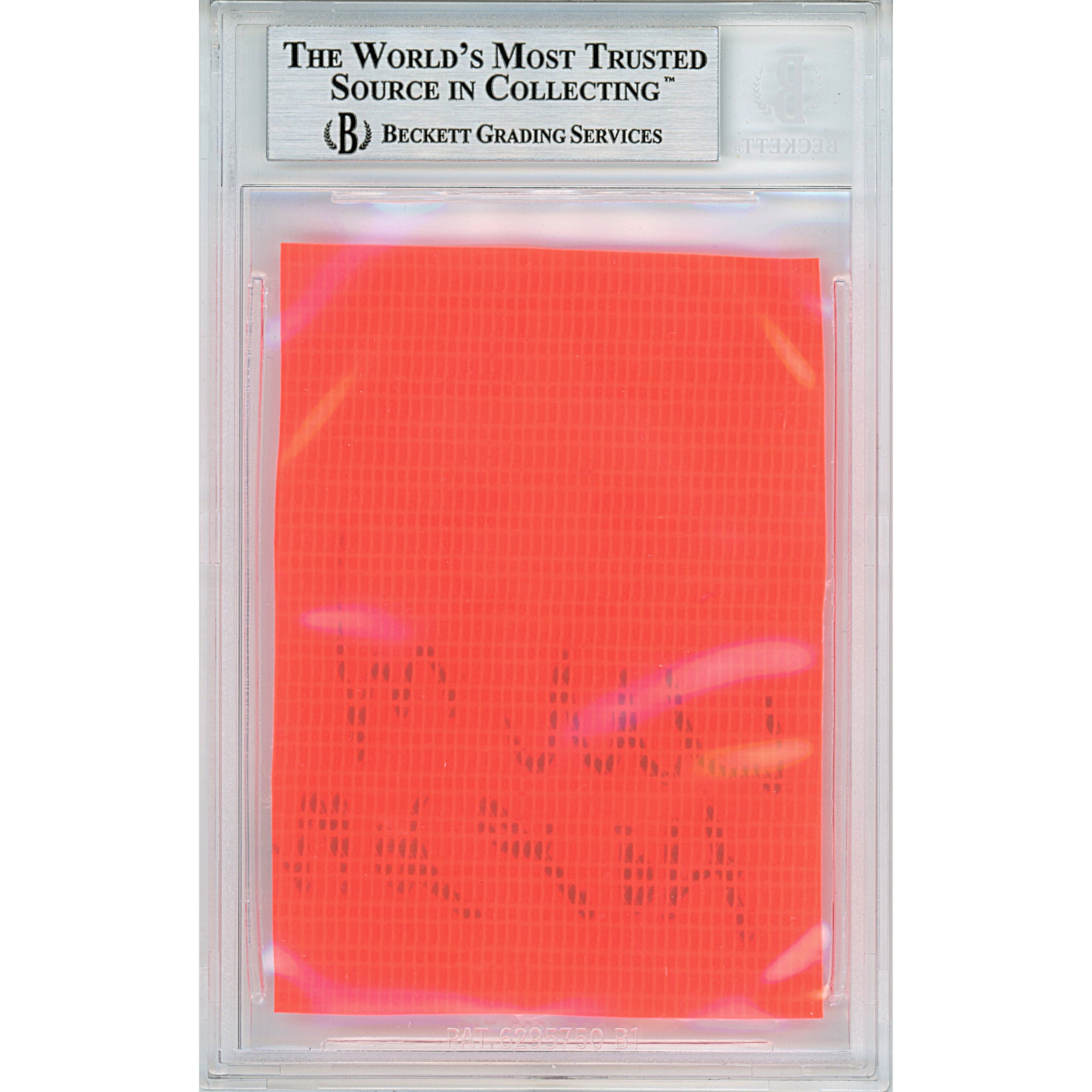 Willie Roaf signed trading card – signature close-up – Beckett COA