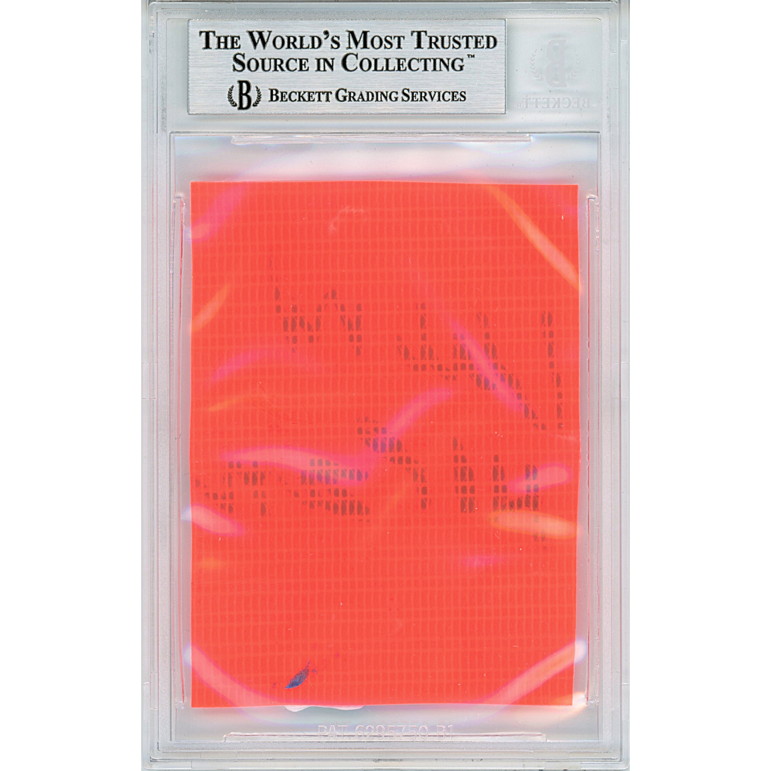 Willie Roaf signed trading card – signature close-up – Beckett COA