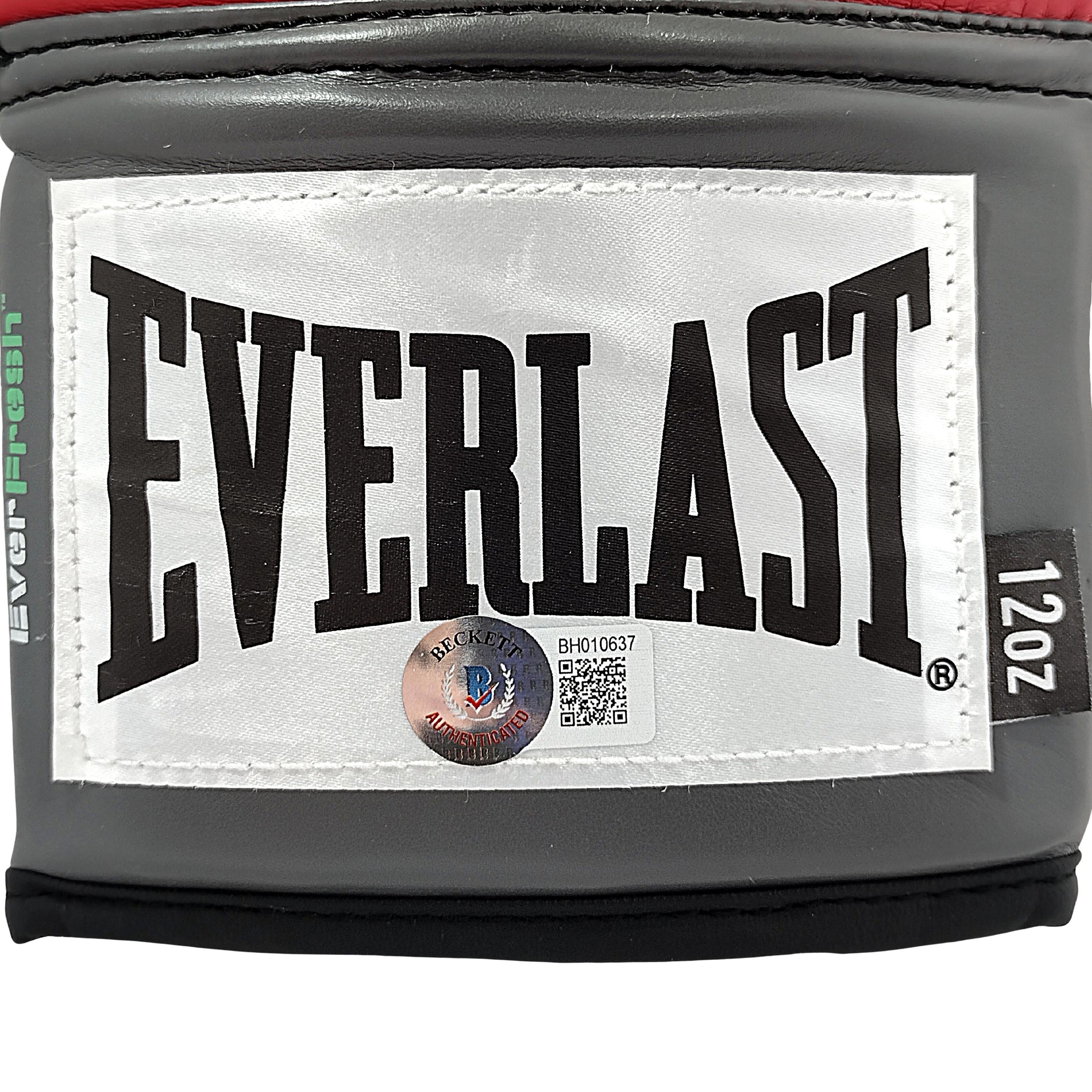 Winky Wright memorabilia autograph – angled display – Beckett COA