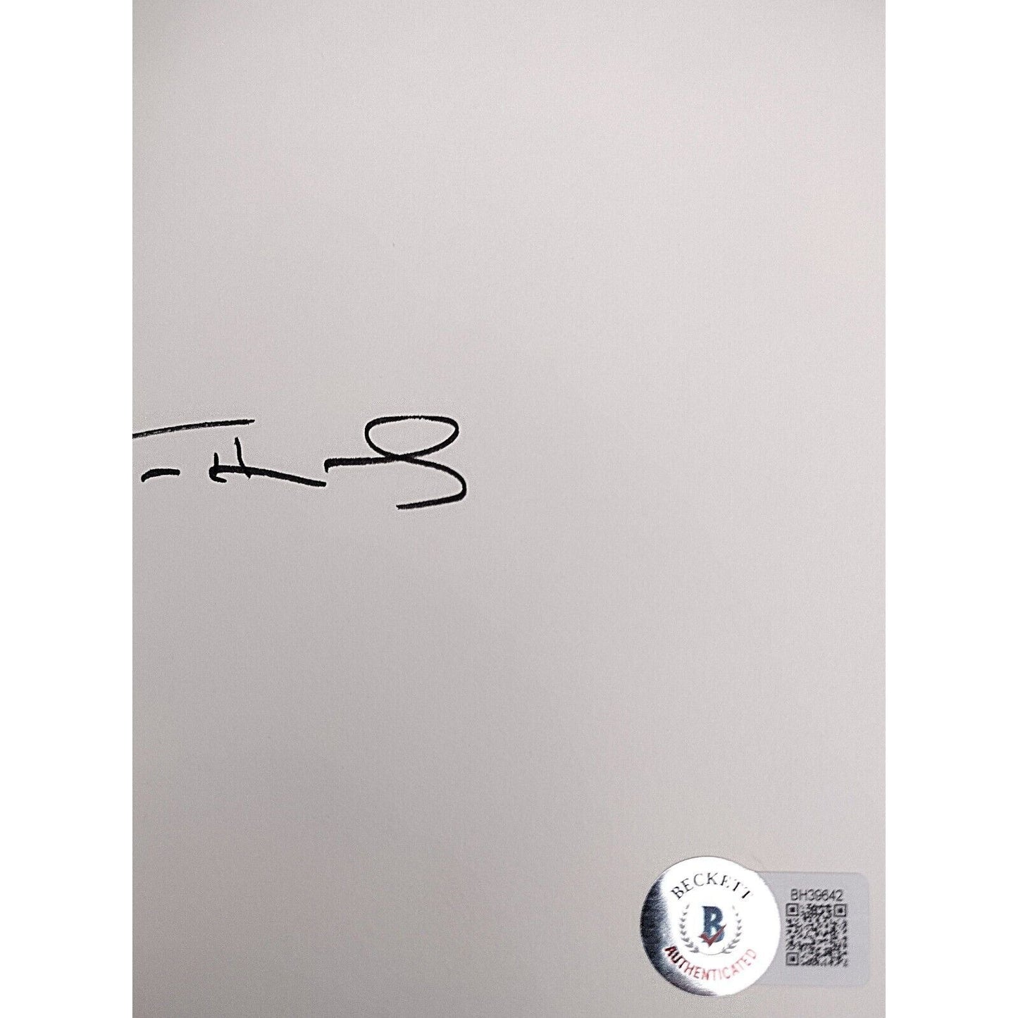 Hollywood- Autographed- Tom Hanks Signed The Making of Another Major Motion Picture Masterpiece Hardcover First Edition Book Beckett Authentic Auto COA Signature Page 1.2