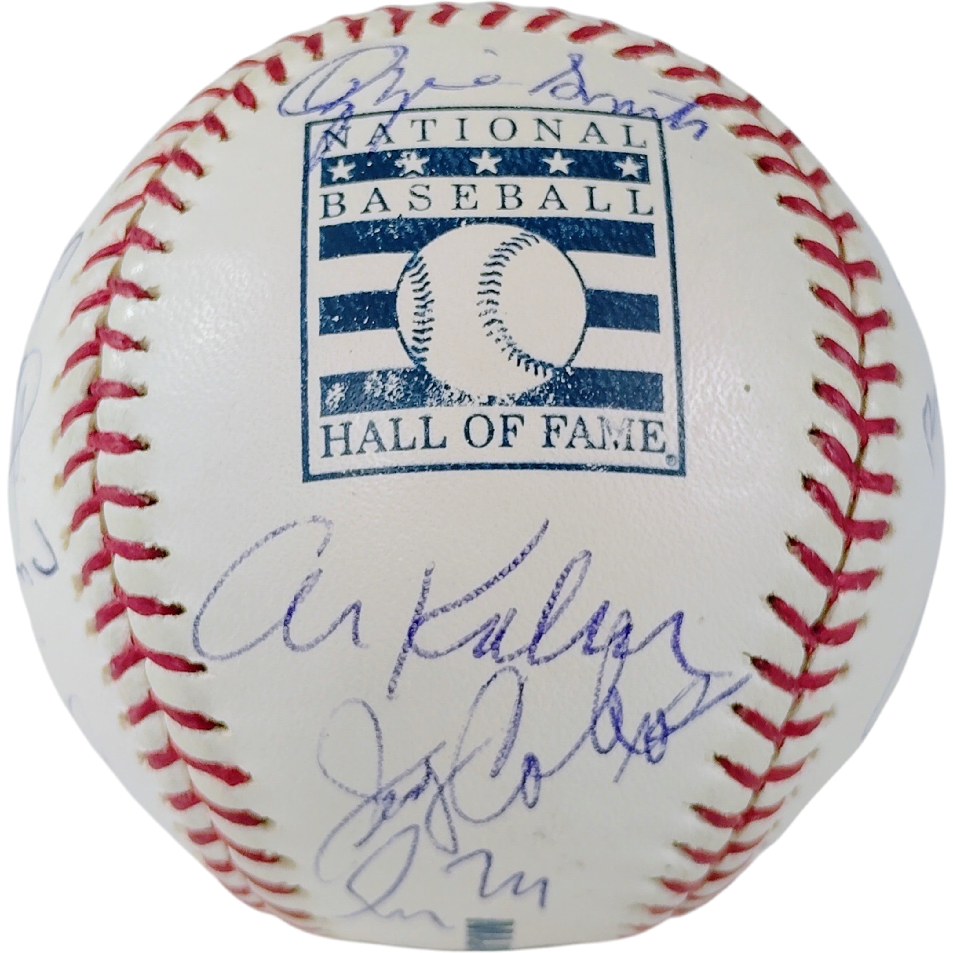 Baseball Hall Of Fame Multi Autographed Auto Beckett BAS