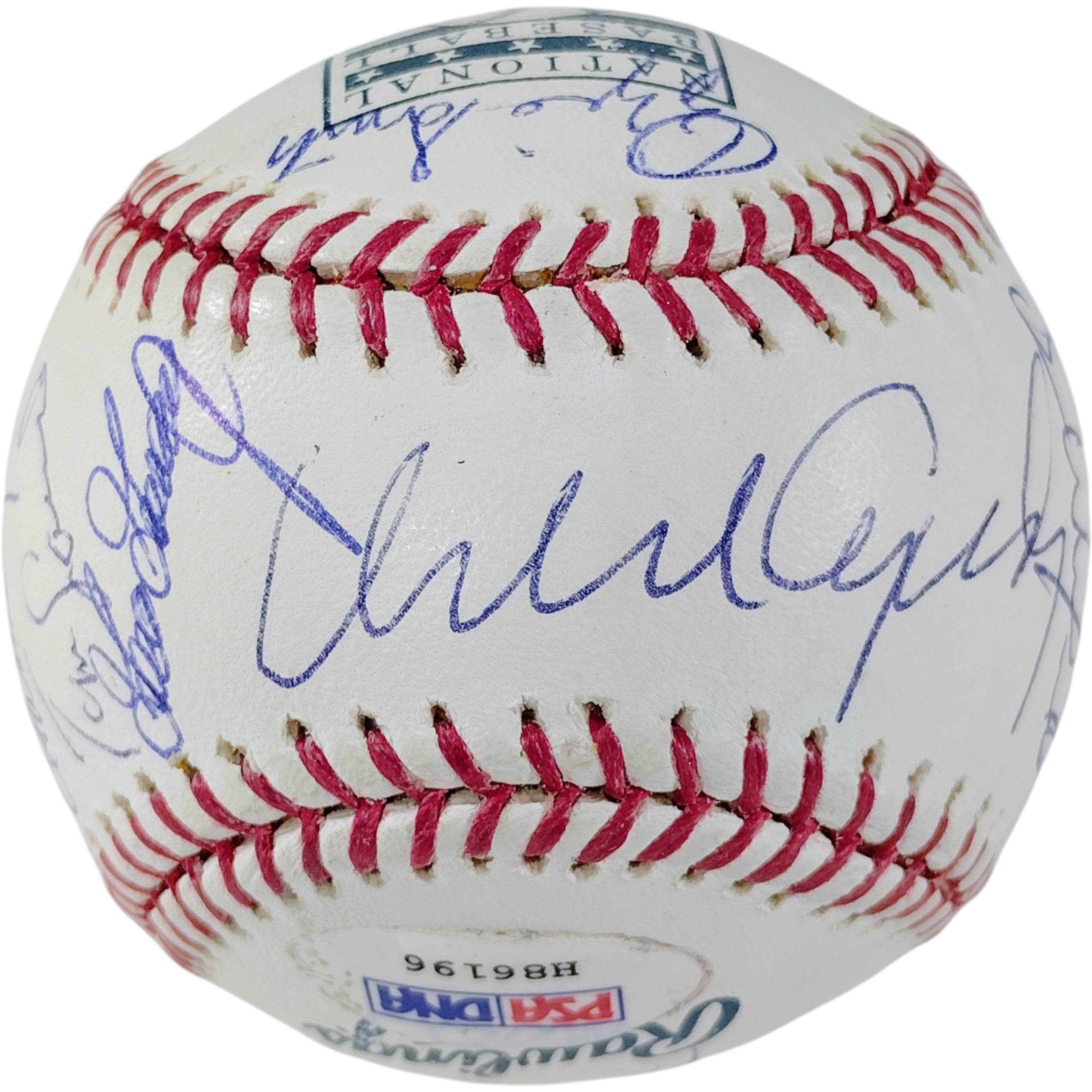 Baseball Hall Of Fame Multi Autographed Autograph Beckett BAS