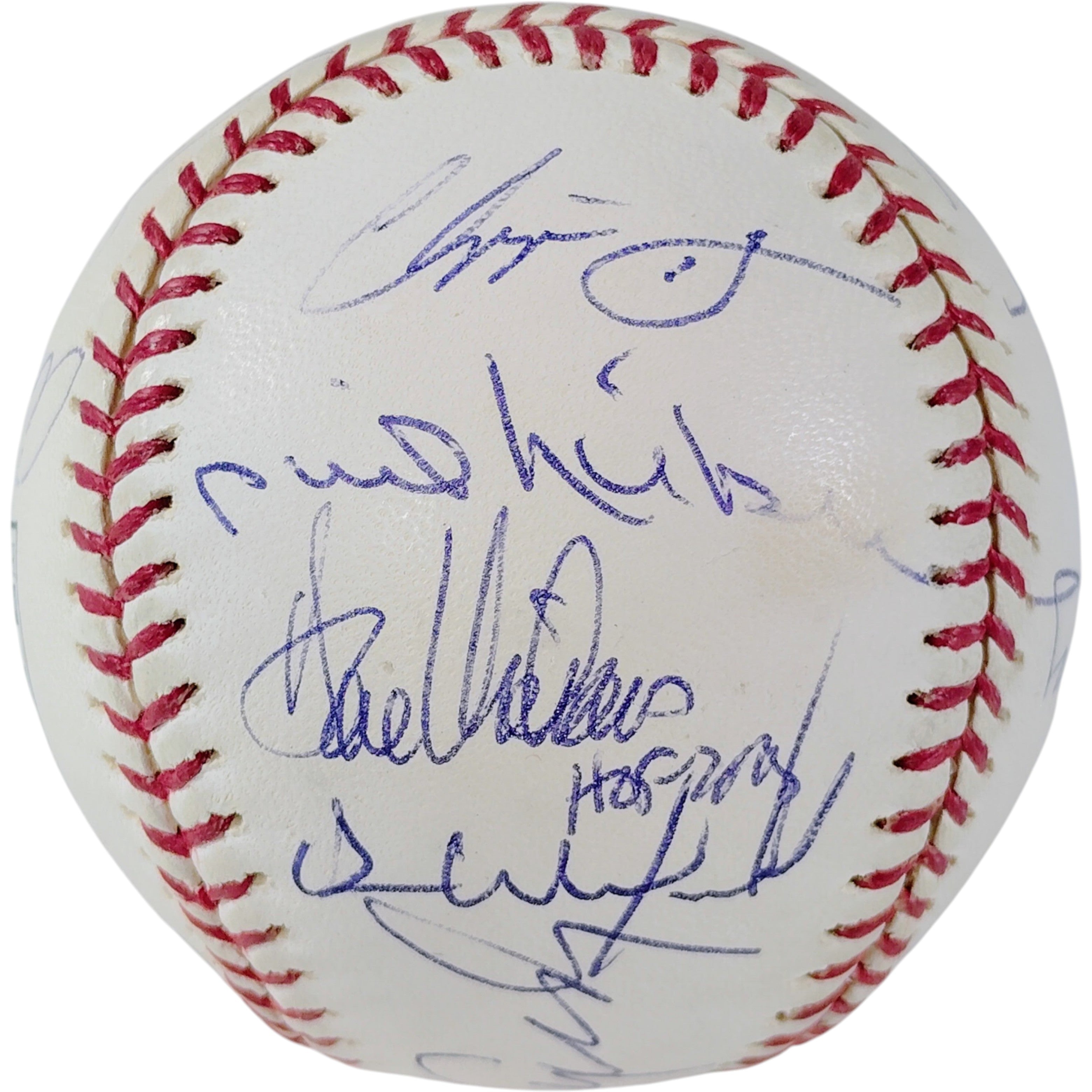 Baseball Hall Of Fame Multi Autographed Beckett BAS