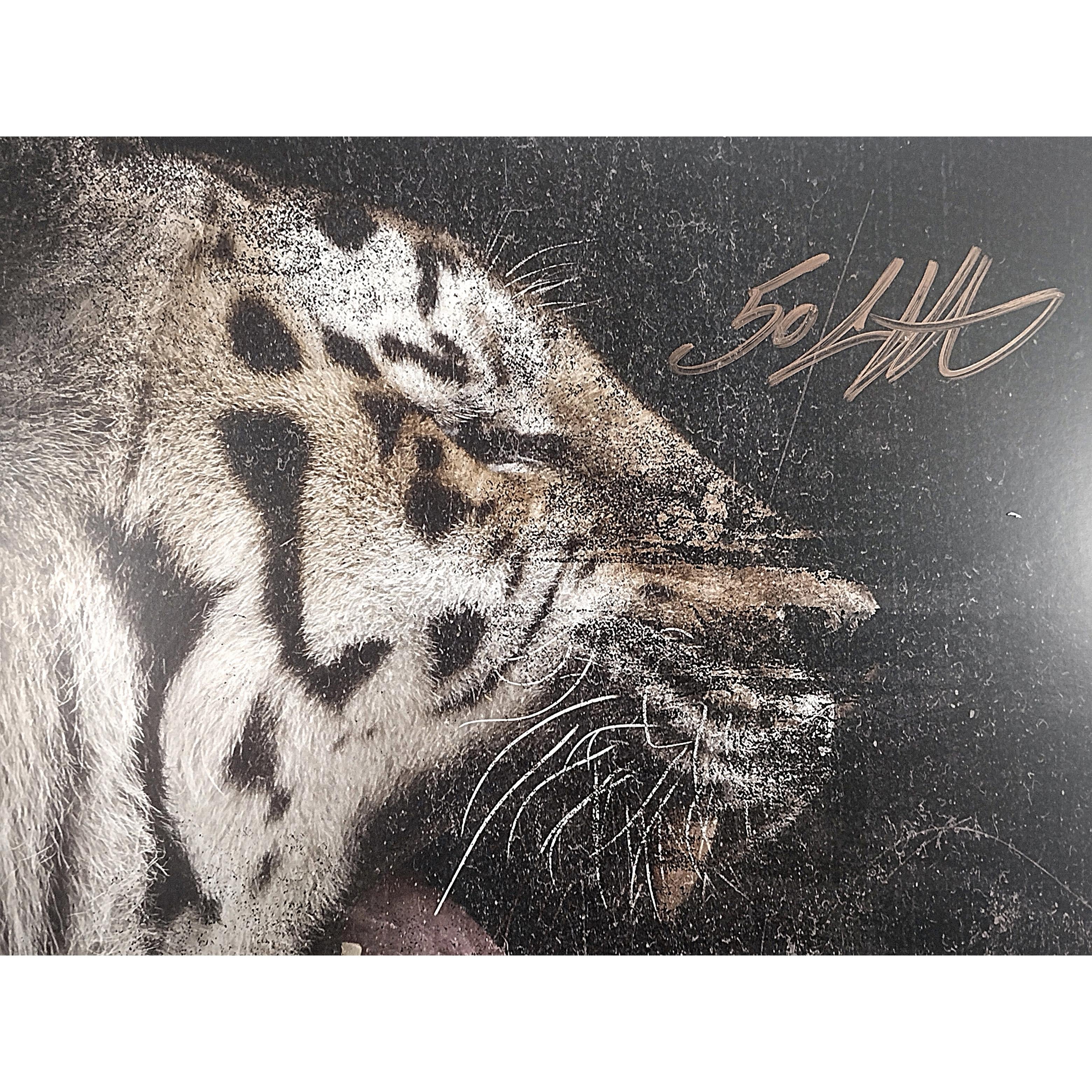 Rapper Cent Signed Animal Ambition Photo JSA