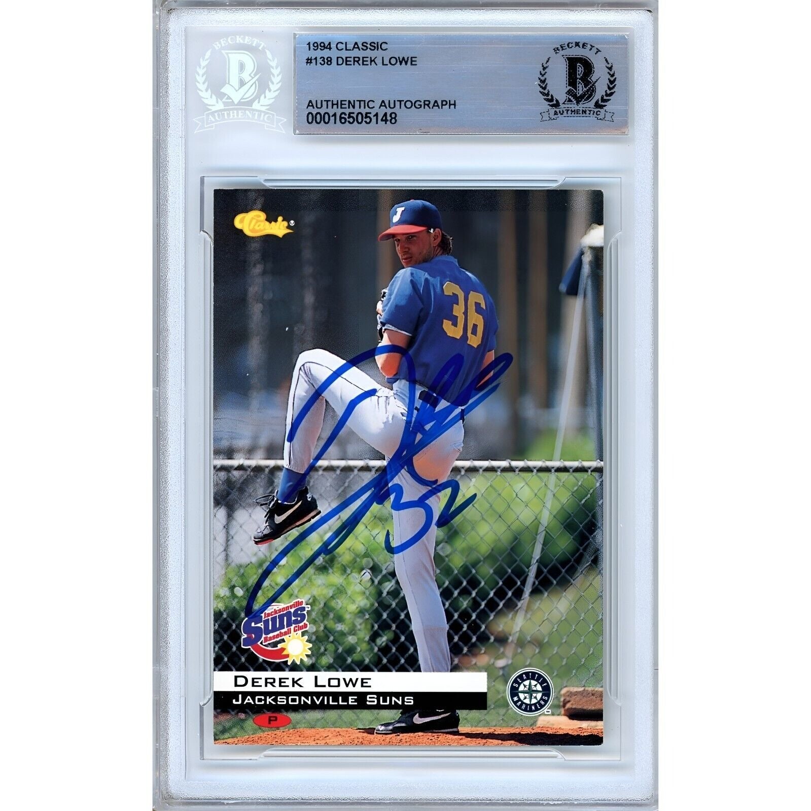 1994 #139 Sox Autographed Trading Card – Beckett BAS
