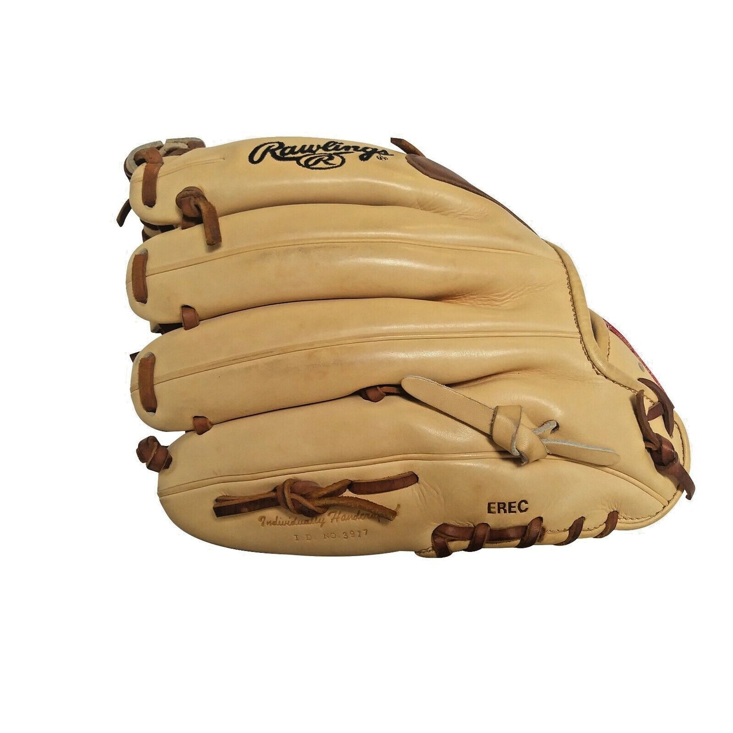 Baseballs- Autographed- Jake Peavy San Diego Padres Signed Game Used Rawlings Baseball Glove Mitt Beckett Authentic Auto COA 106