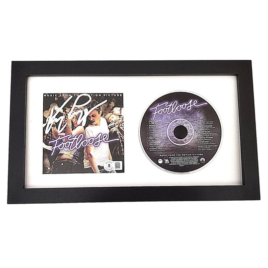 Music- Autographed- Kenny Loggins Signed Footloose Movie Soundtrack CD Album Cover Framed Beckett Authentic Auto COA Front