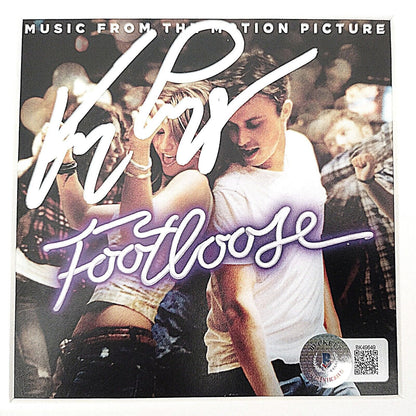 Music- Autographed- Kenny Loggins Signed Footloose Movie Soundtrack CD Album Booklet Cover Framed Beckett Authentic Auto COA Front