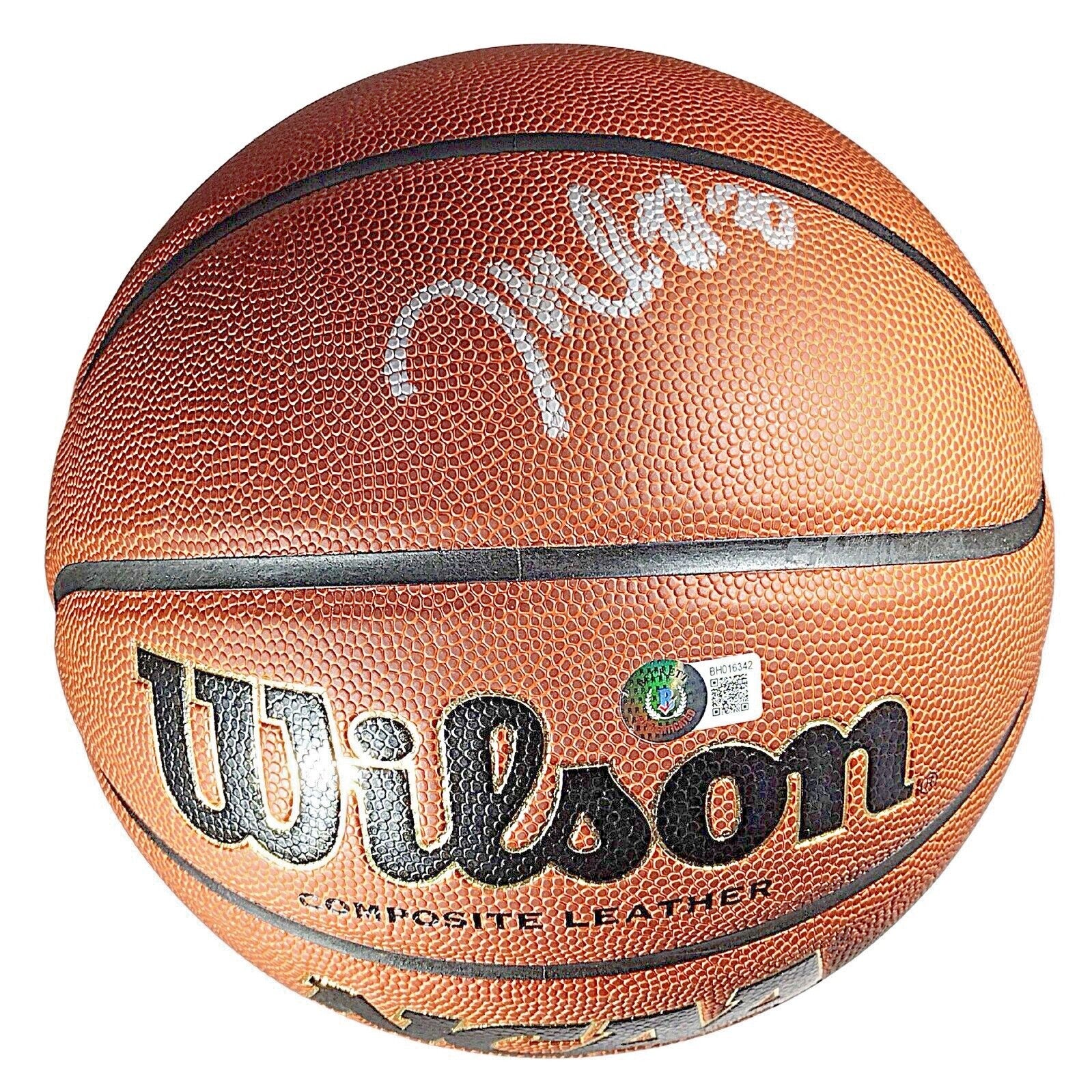 Basketballs- Autographed- Nneka Ogwumike Stanford Cardinal Signed Wilson NCAA Basketball Seattle Storm Beckett Certified Authentic Auto COA