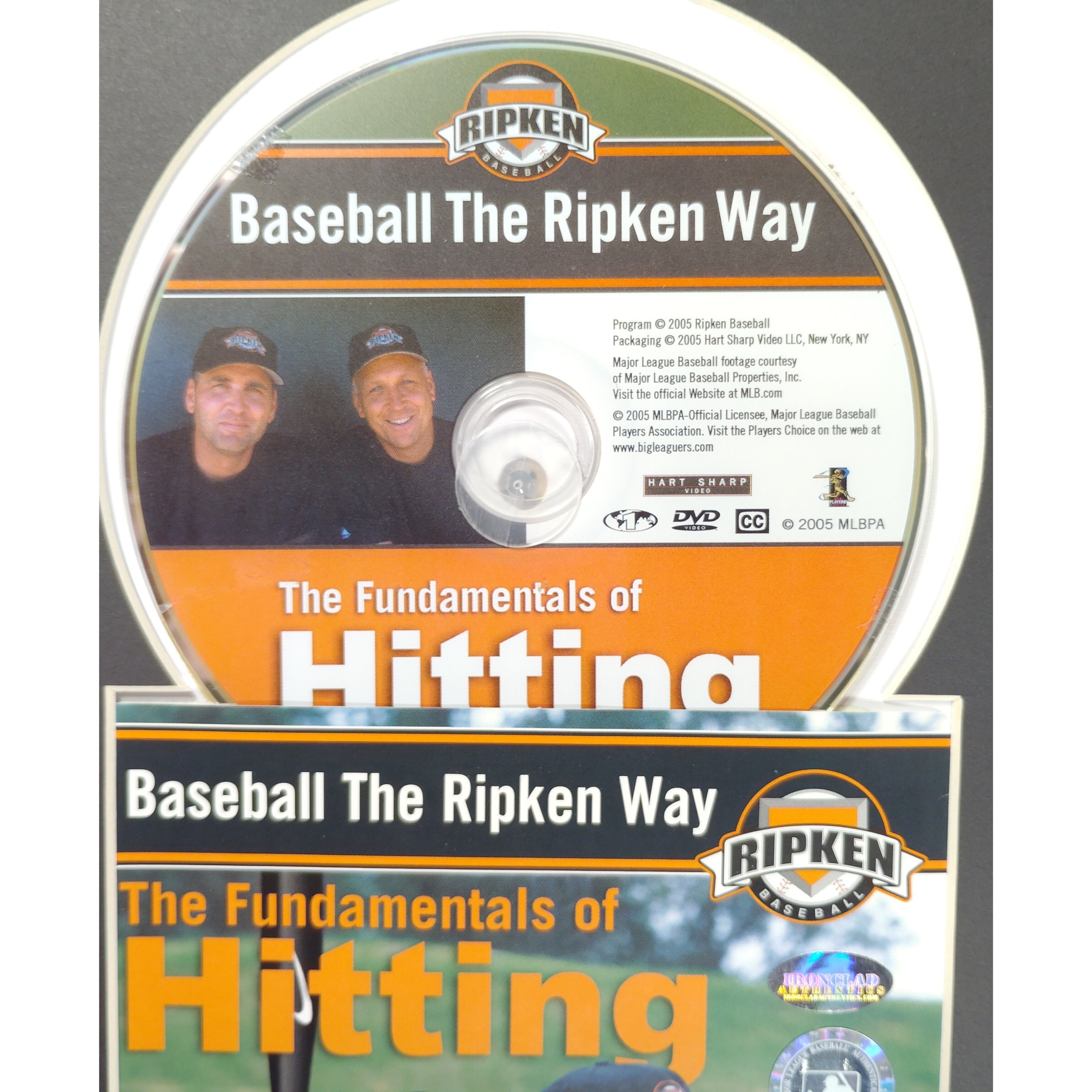 Cal Ripken Jr And Billy Auto Baseball Beckett BAS