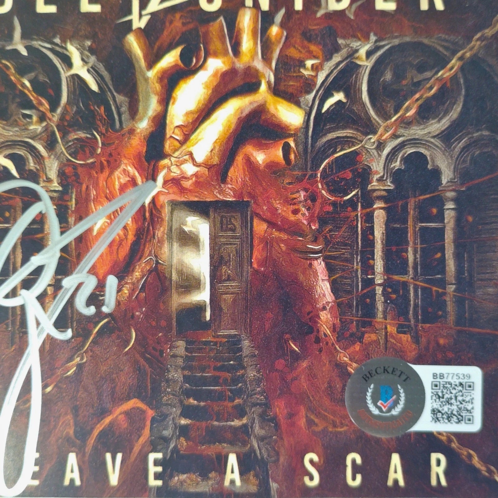 Dee Snider Autographed Leave Cd Beckett BAS