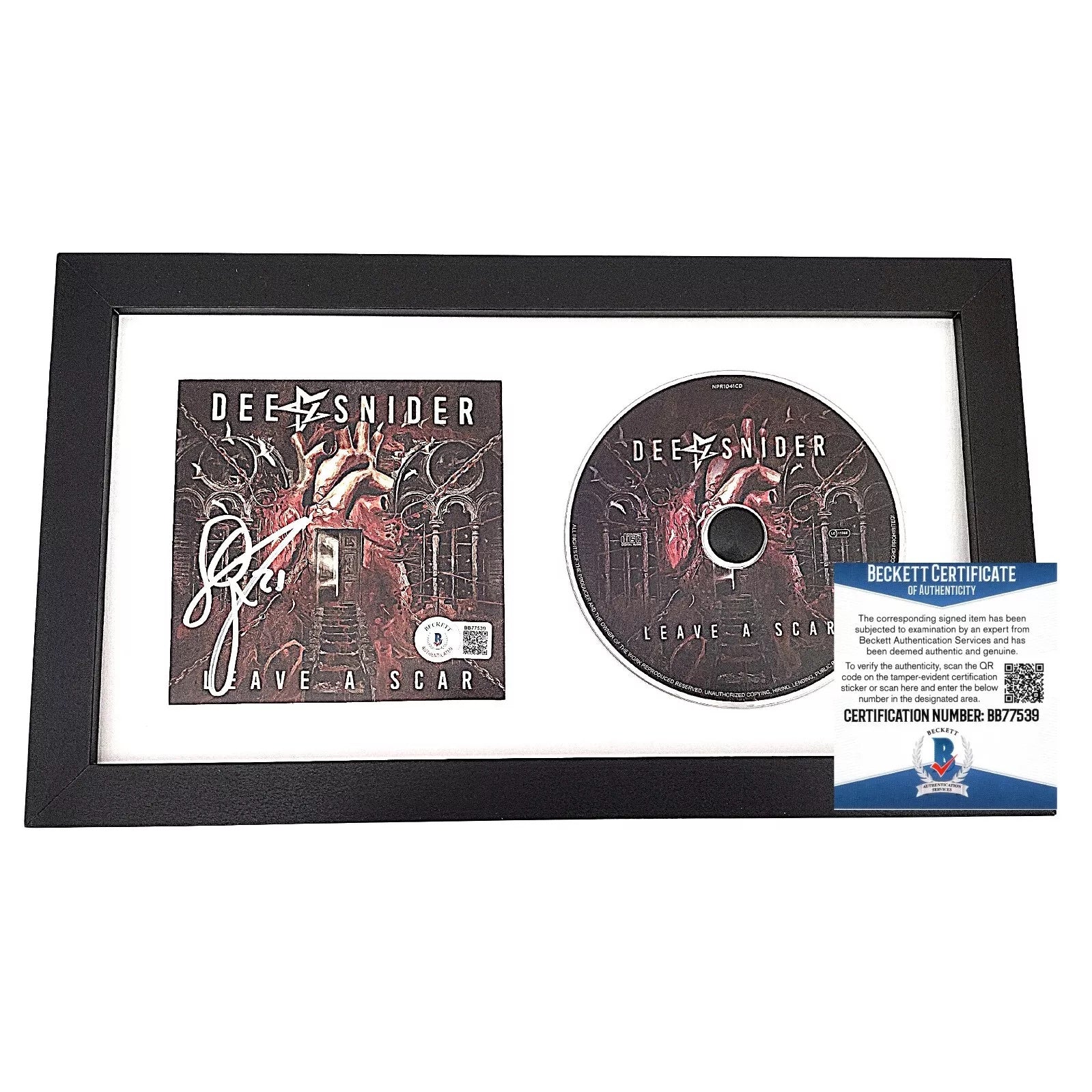 Dee Snider Autographed Microphone – Beckett BAS