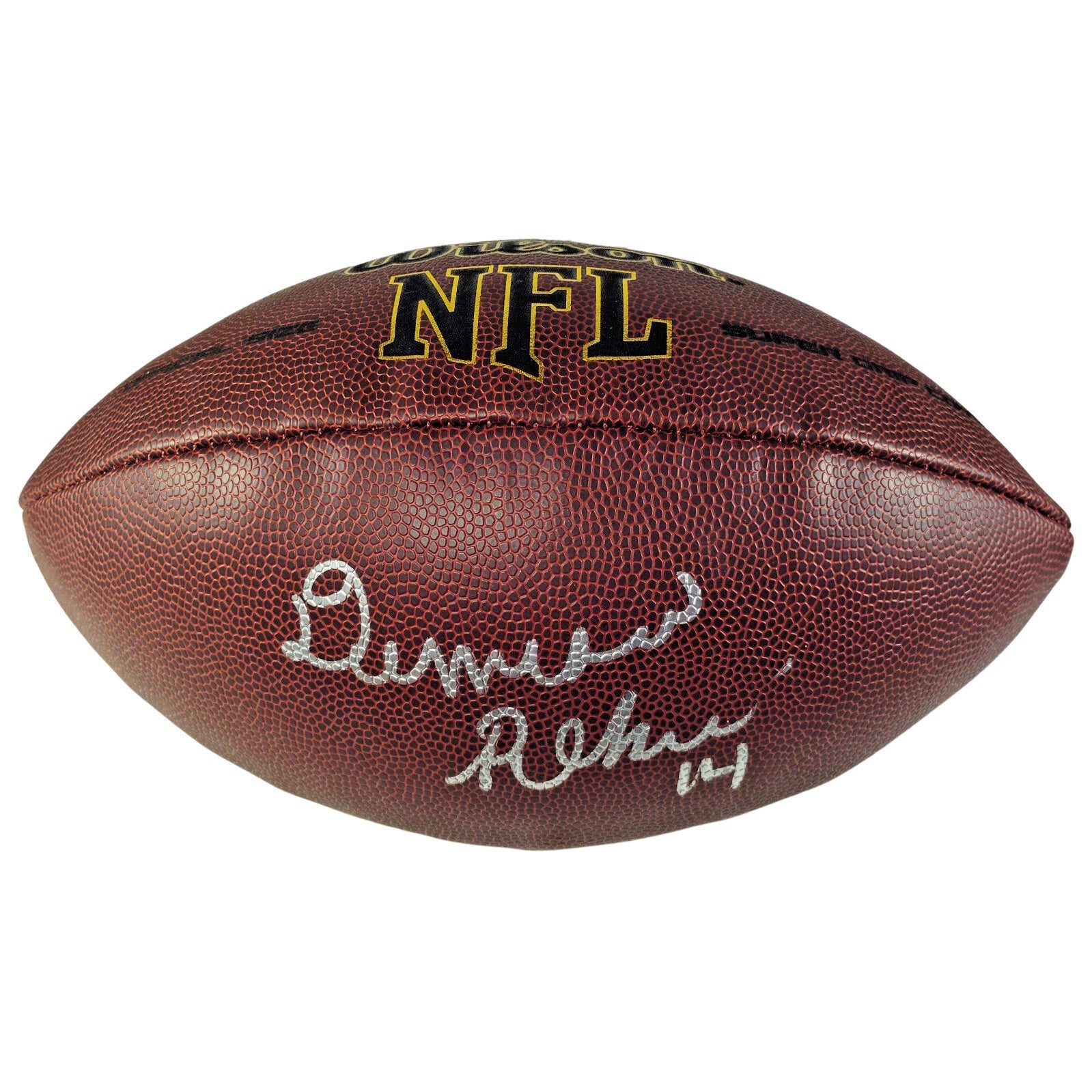 Demarcus Robinson auto football – authentication sticker – Beckett COA