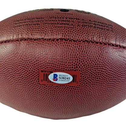 Demarcus Robinson football autograph – angled display – Beckett COA