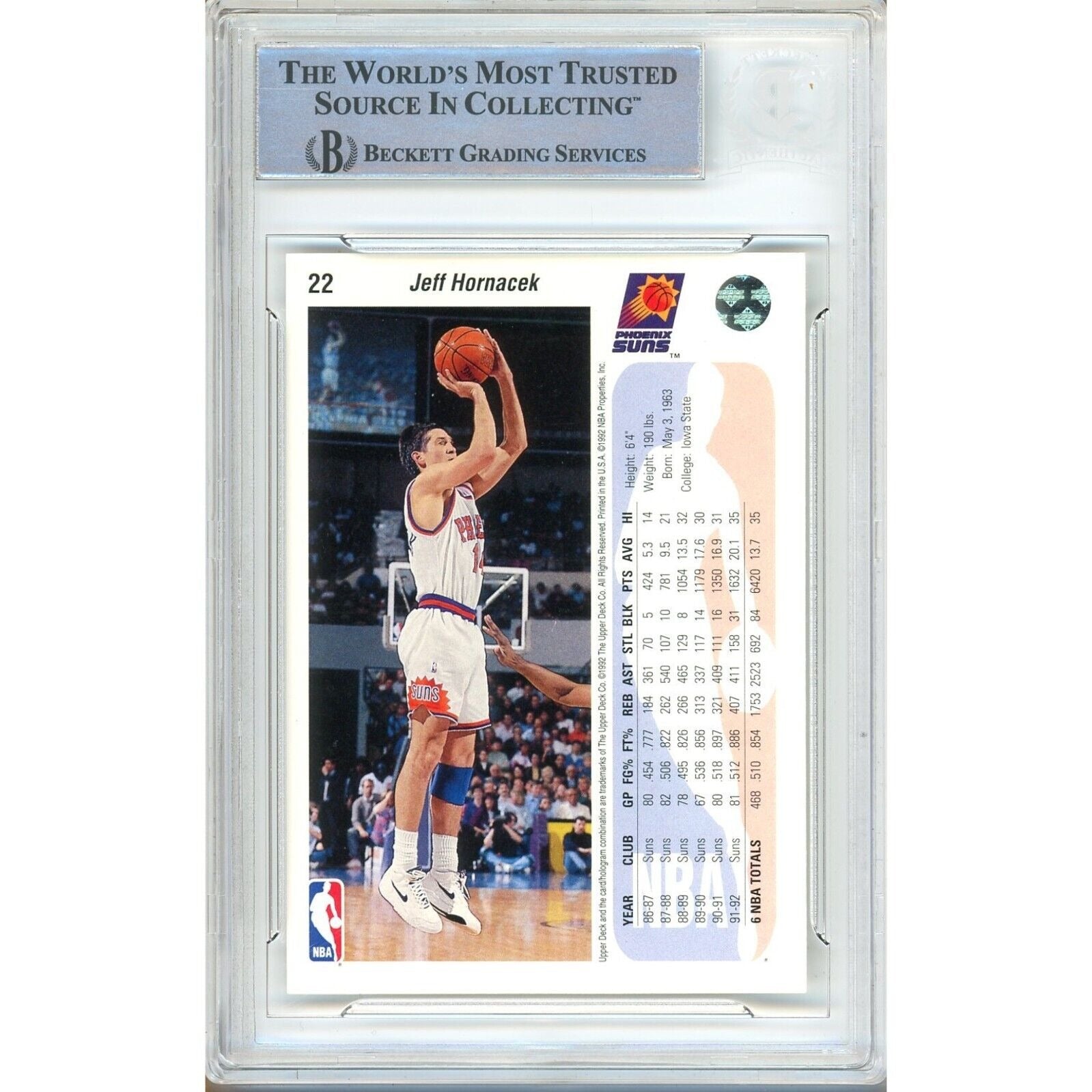 signed trading card – Beckett BAS