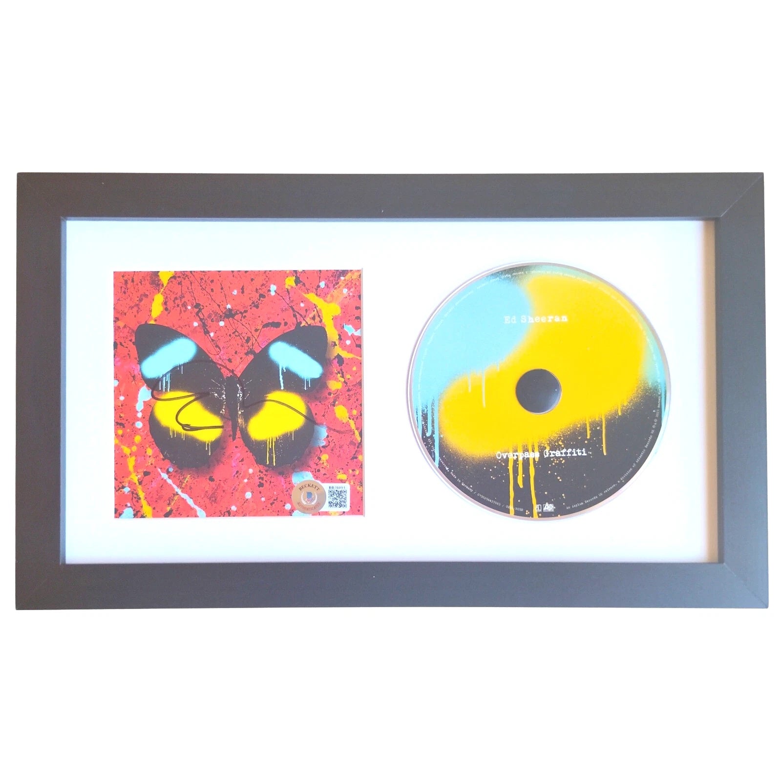 Ed Sheeran Autographed Photo – Beckett BAS