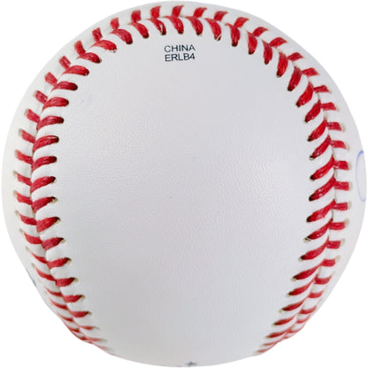 Evan Longoria baseball autograph – angled display – Beckett COA