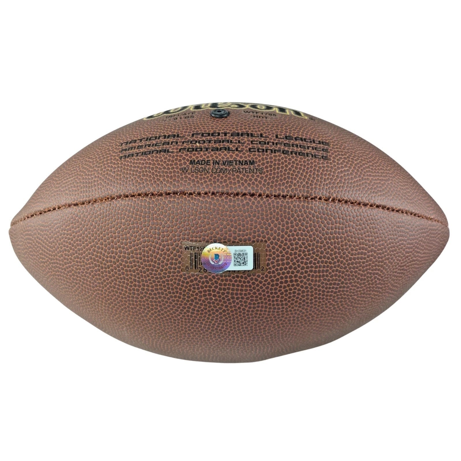 Jerry Jeudy Cleveland Browns Autographed Football Beckett BAS