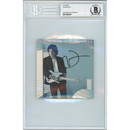 Music- Autographed- John Mayer Signed Sob Rock CD Cover Insert Beckett BAS Slabbed 00013695597 - 101