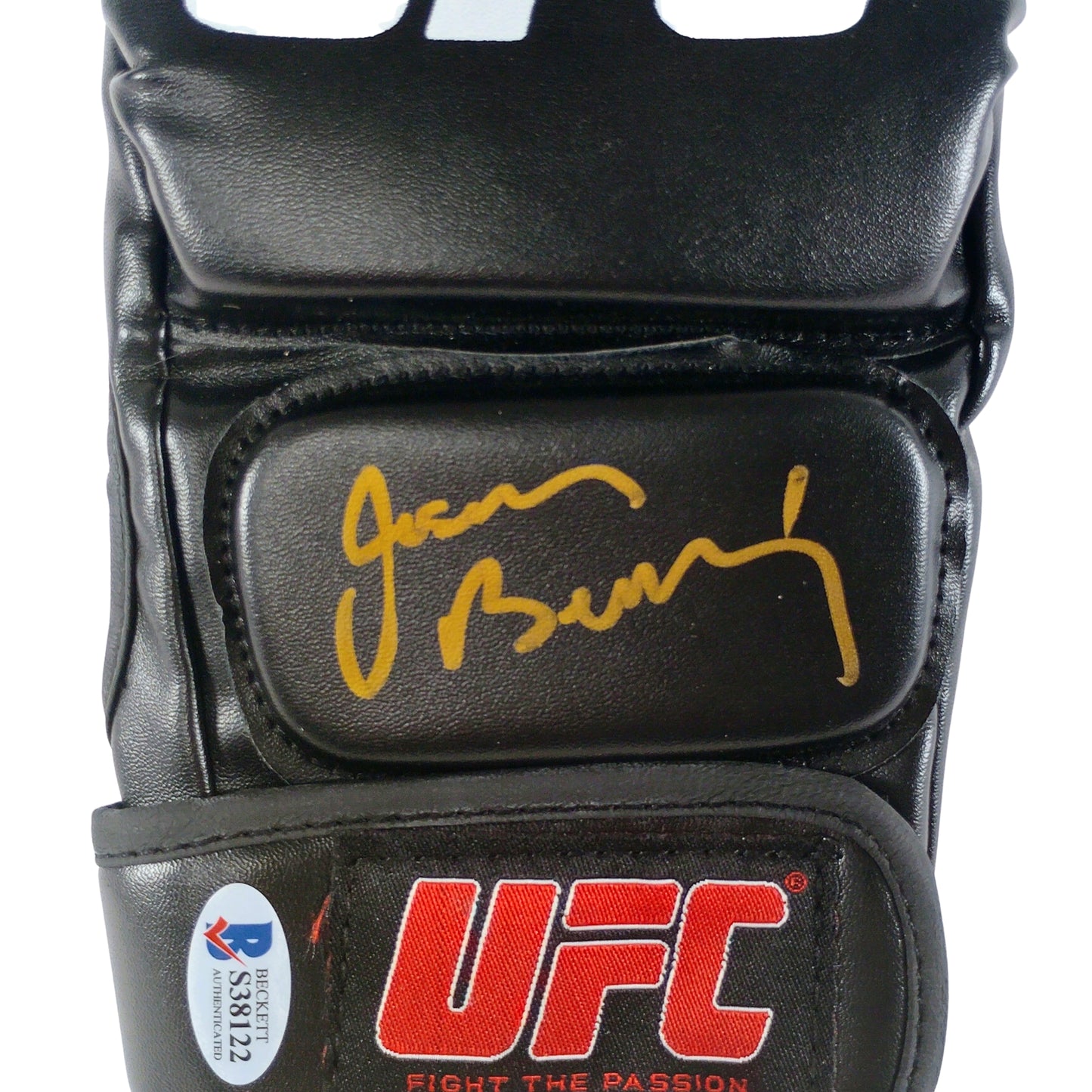 UFC Gloves- Autographed- Joseph Benavidez Signed UFC Ultimate Fighting Championship Glove Proof Photo Beckett BAS 202