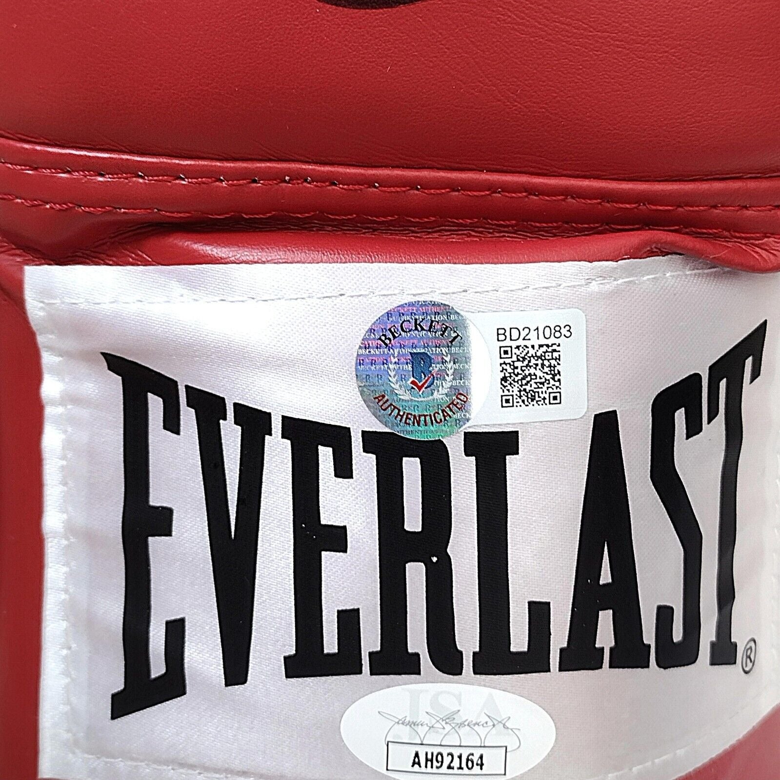 Mike Tyson Autographed Glove JSA