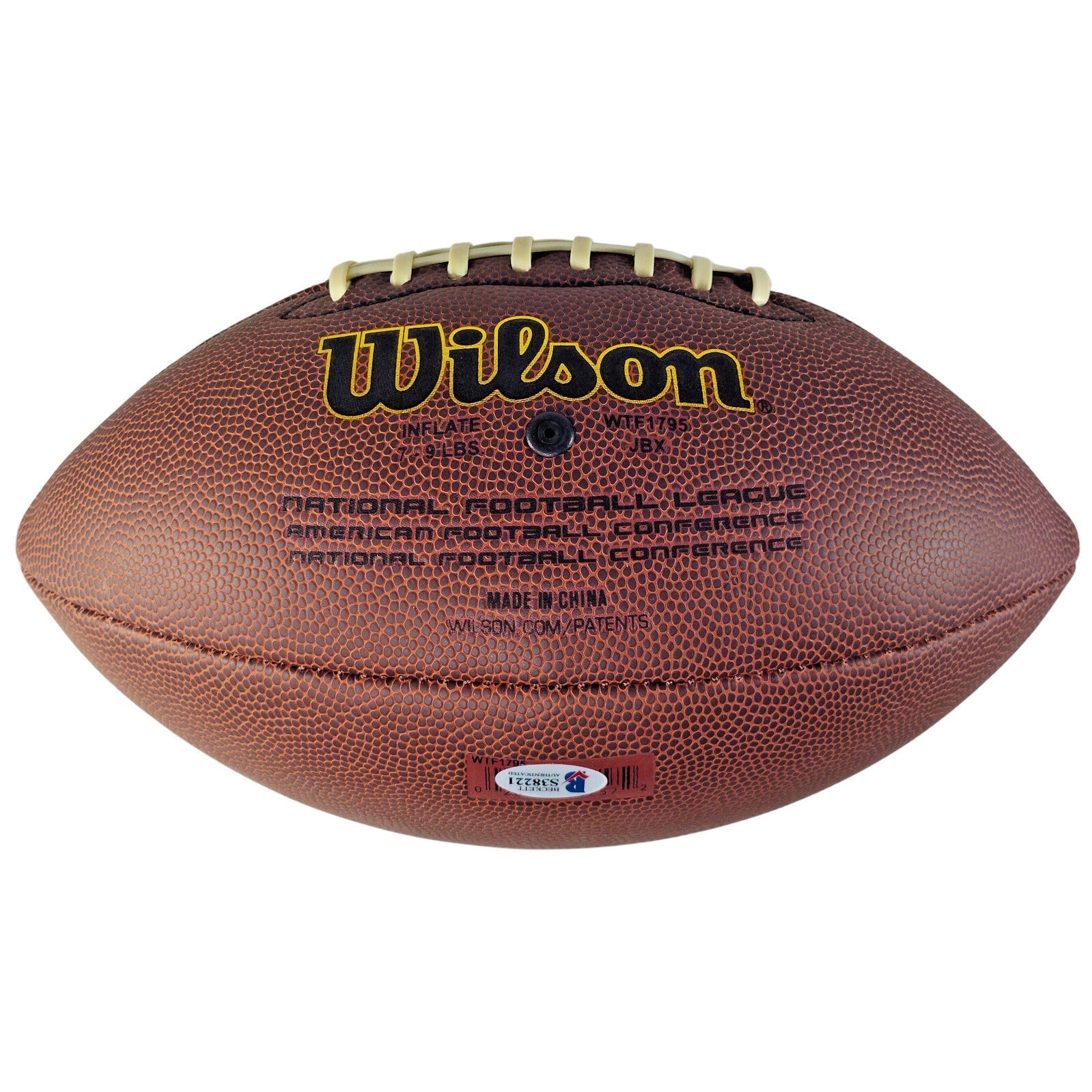 Footballs- Autographed- Kenyan Drake Signed NFL Wilson Super Grip Football Proof Photo- Arizona Cardinals- Miami Dolphins- Alabama Crimson Tide- Beckett BAS 105