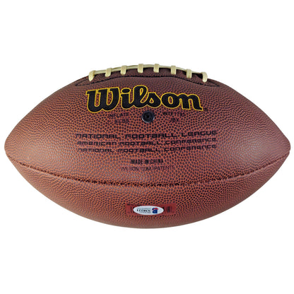 Footballs- Autographed- Kenyan Drake Signed NFL Wilson Super Grip Football Proof Photo- Arizona Cardinals- Miami Dolphins- Alabama Crimson Tide- Beckett BAS 105