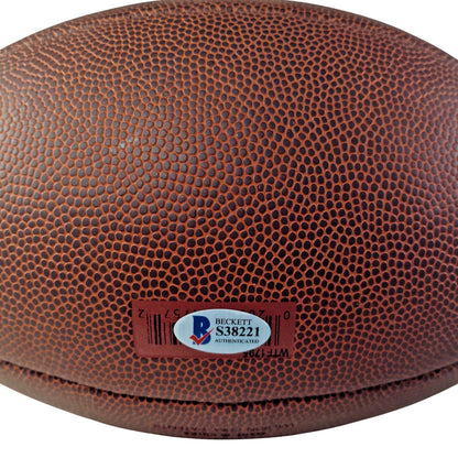 Footballs- Autographed- Kenyan Drake Signed NFL Wilson Super Grip Football Proof Photo- Arizona Cardinals- Miami Dolphins- Alabama Crimson Tide- Beckett BAS 102