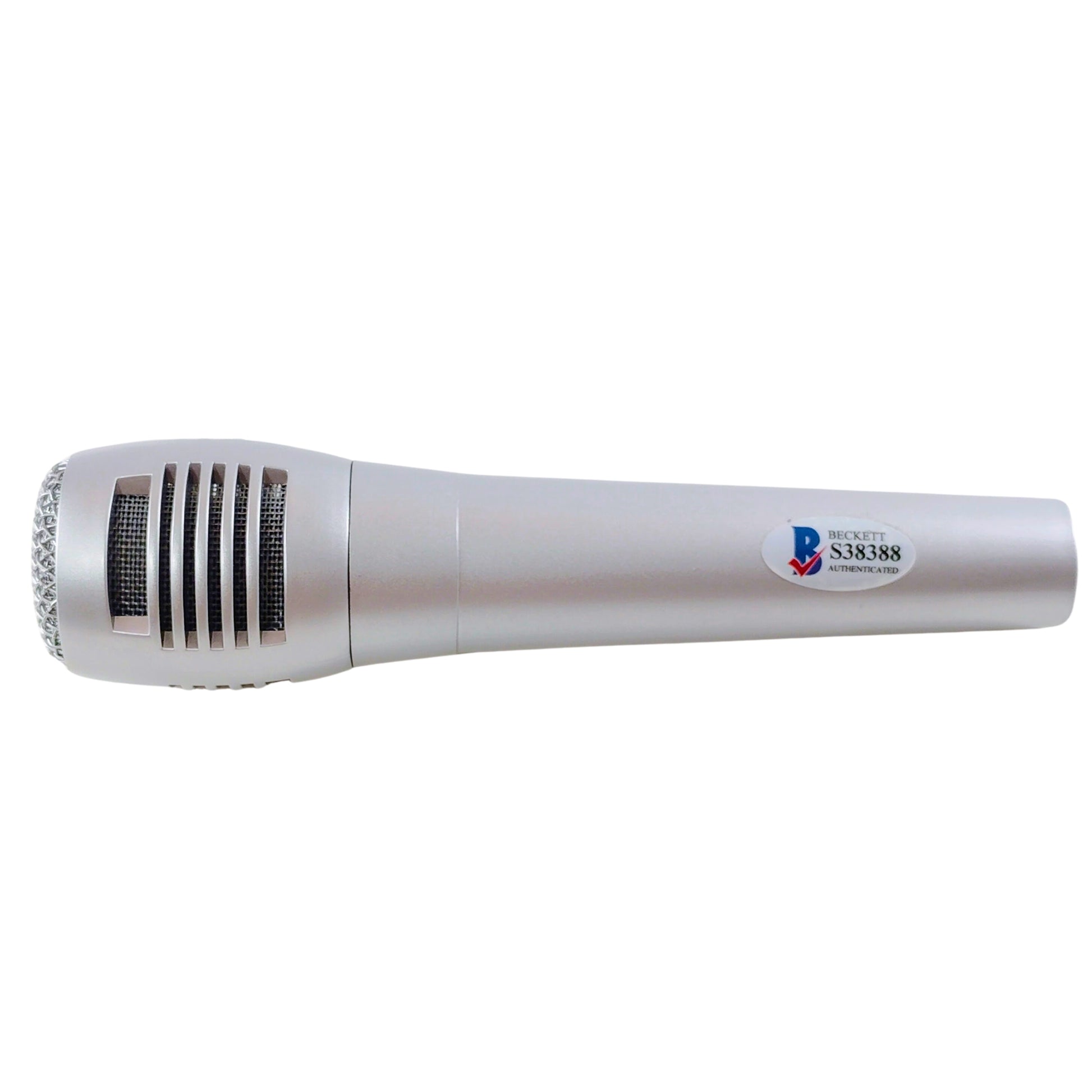 Microphones-Autographed - Lauren Alaina Signed Pyle Full Size Microphone, Proof Photo - Beckett BAS 206
