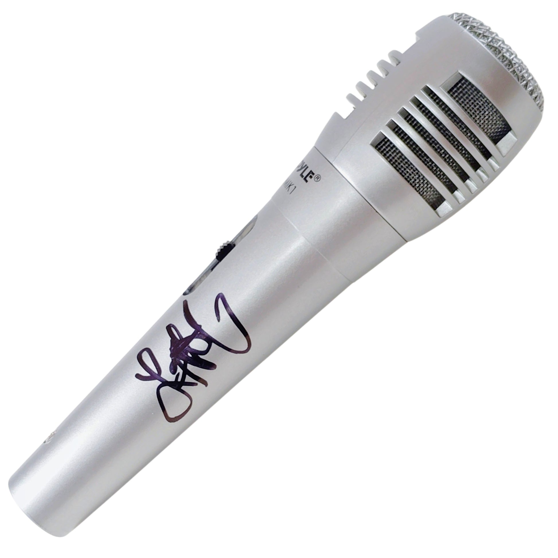 Microphones-Autographed - Lauren Alaina Signed Pyle Full Size Microphone, Proof Photo - Beckett BAS 203