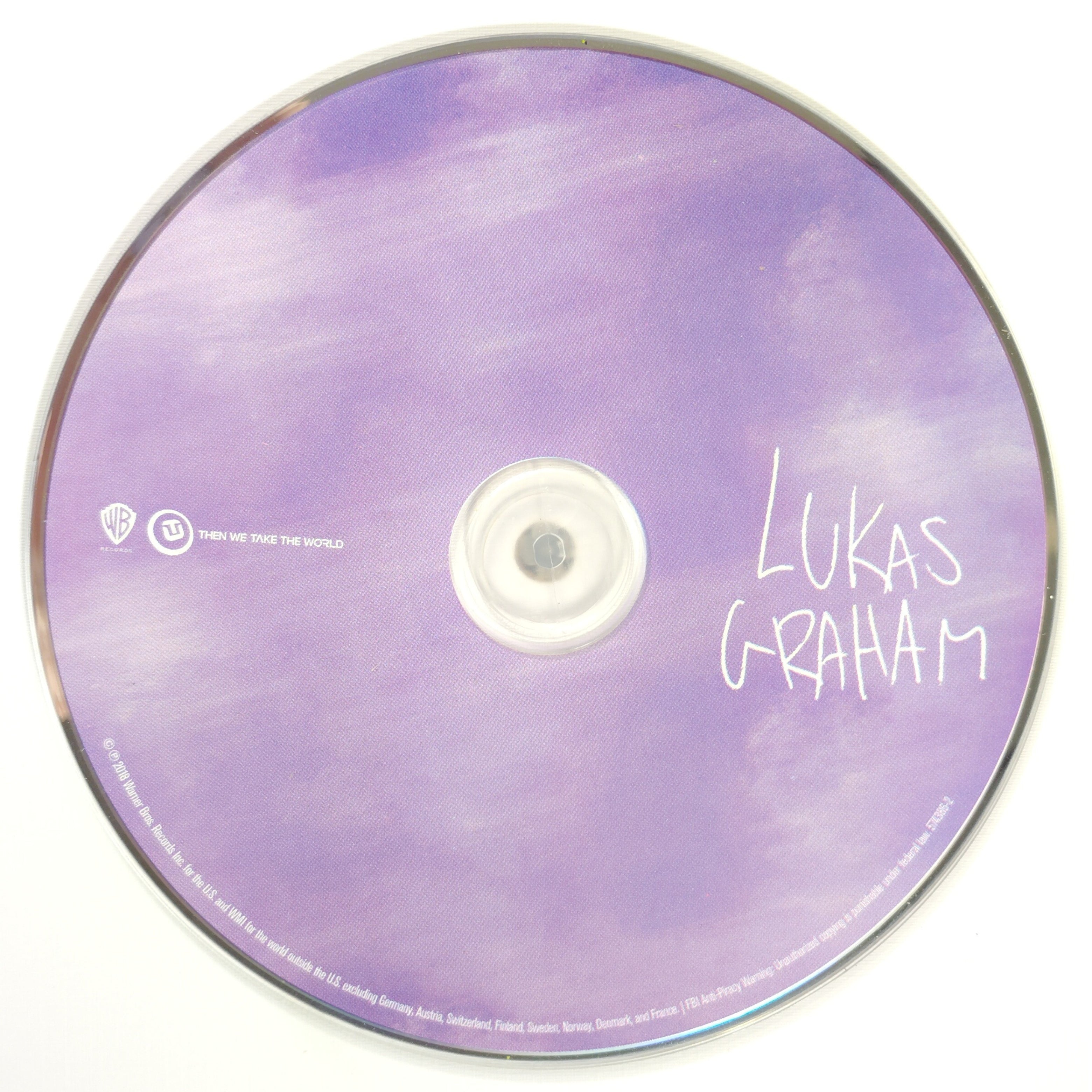 Lukas Graham Autographed Cd Beckett BAS