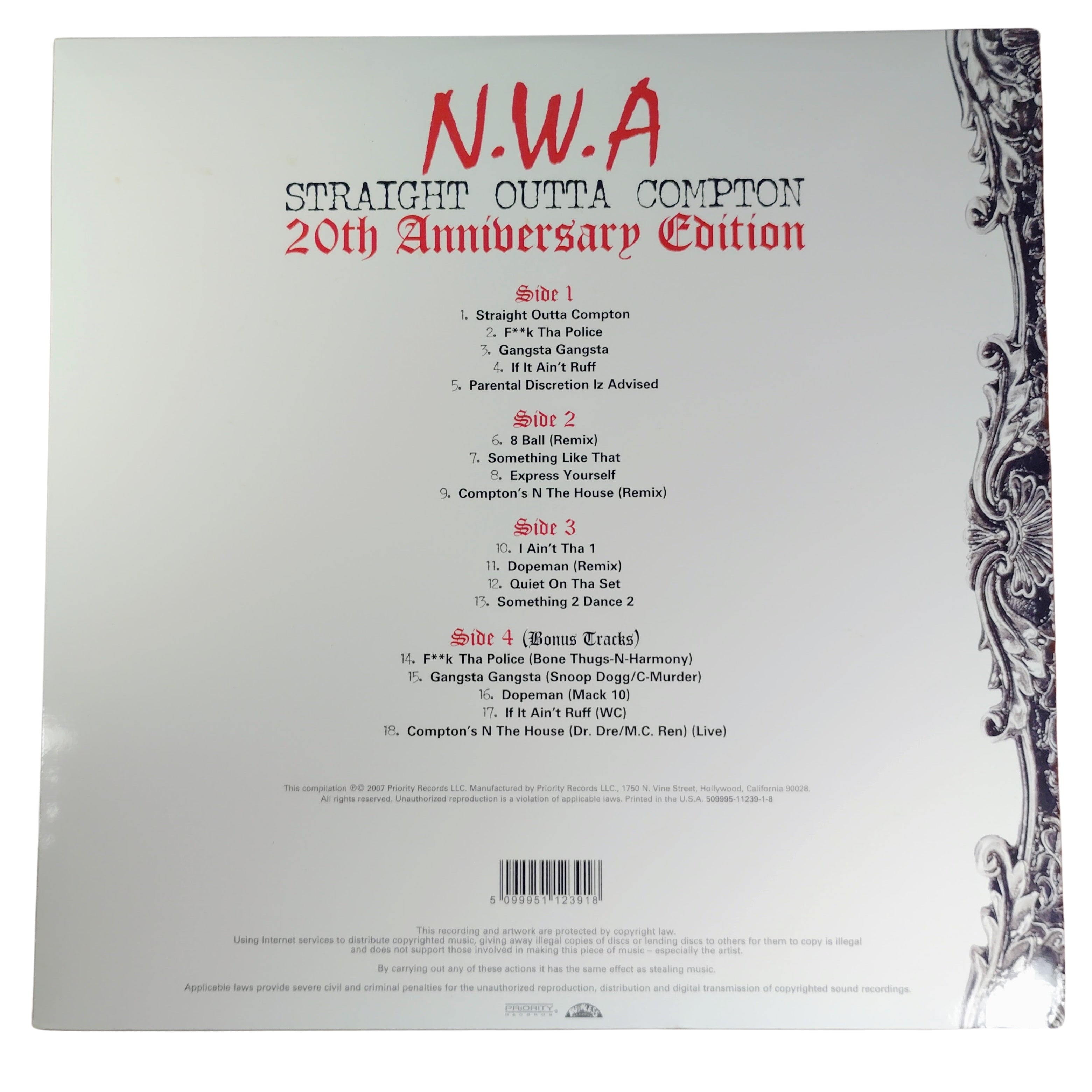 Ice Cube Signed Trading Card Beckett BAS