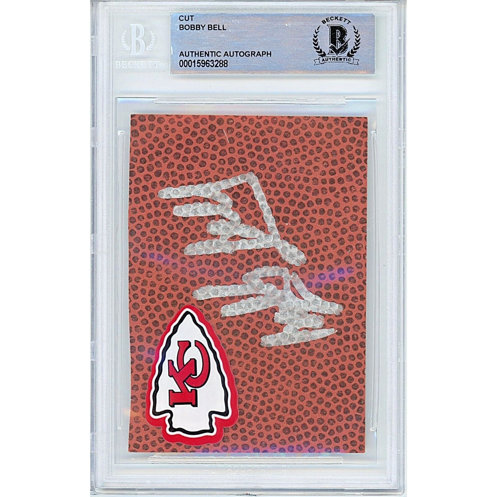 Bobby Bell Kansas City Chiefs Signed Trading Card Beckett BAS