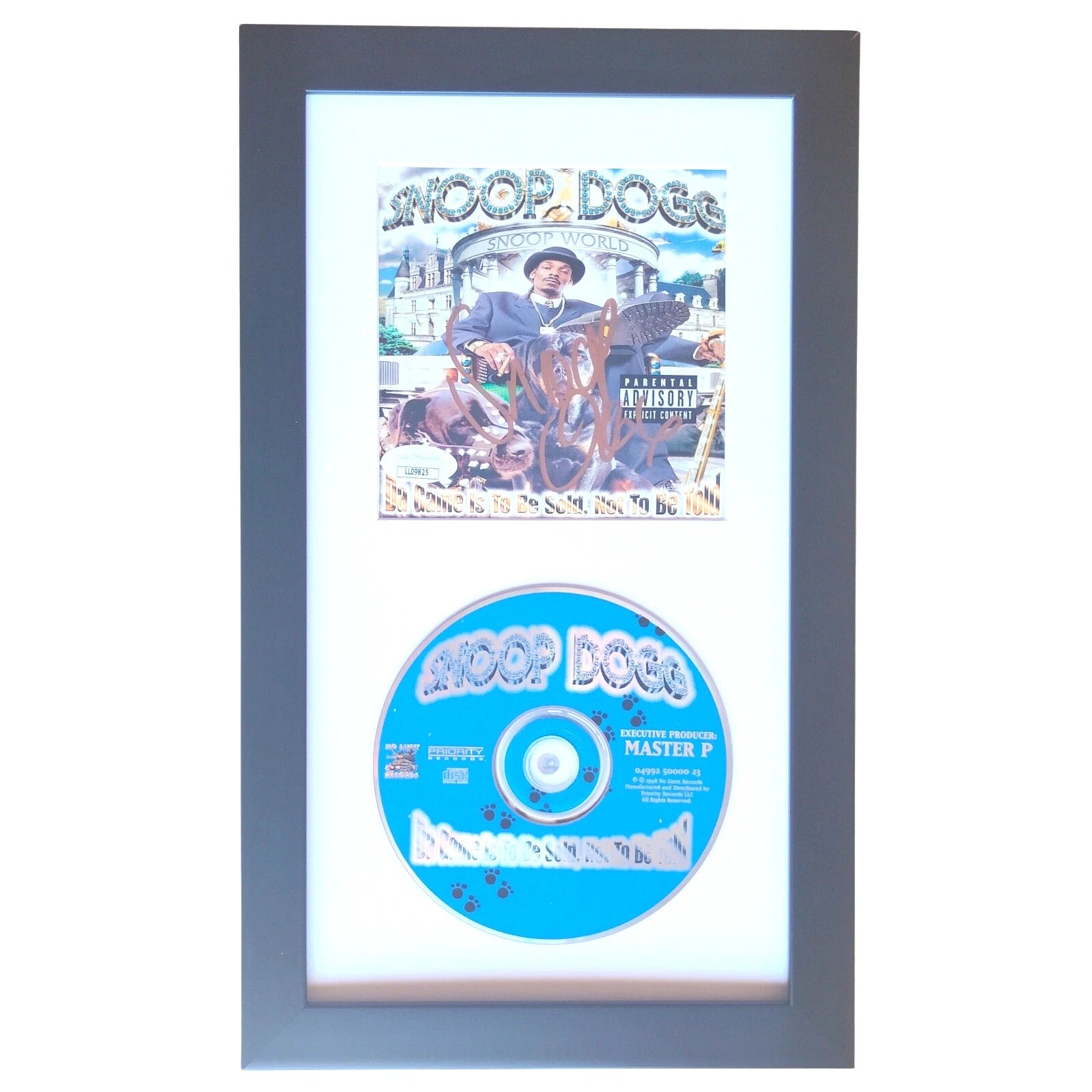 Snoop Dogg autographed trading card – full view – JSA COA