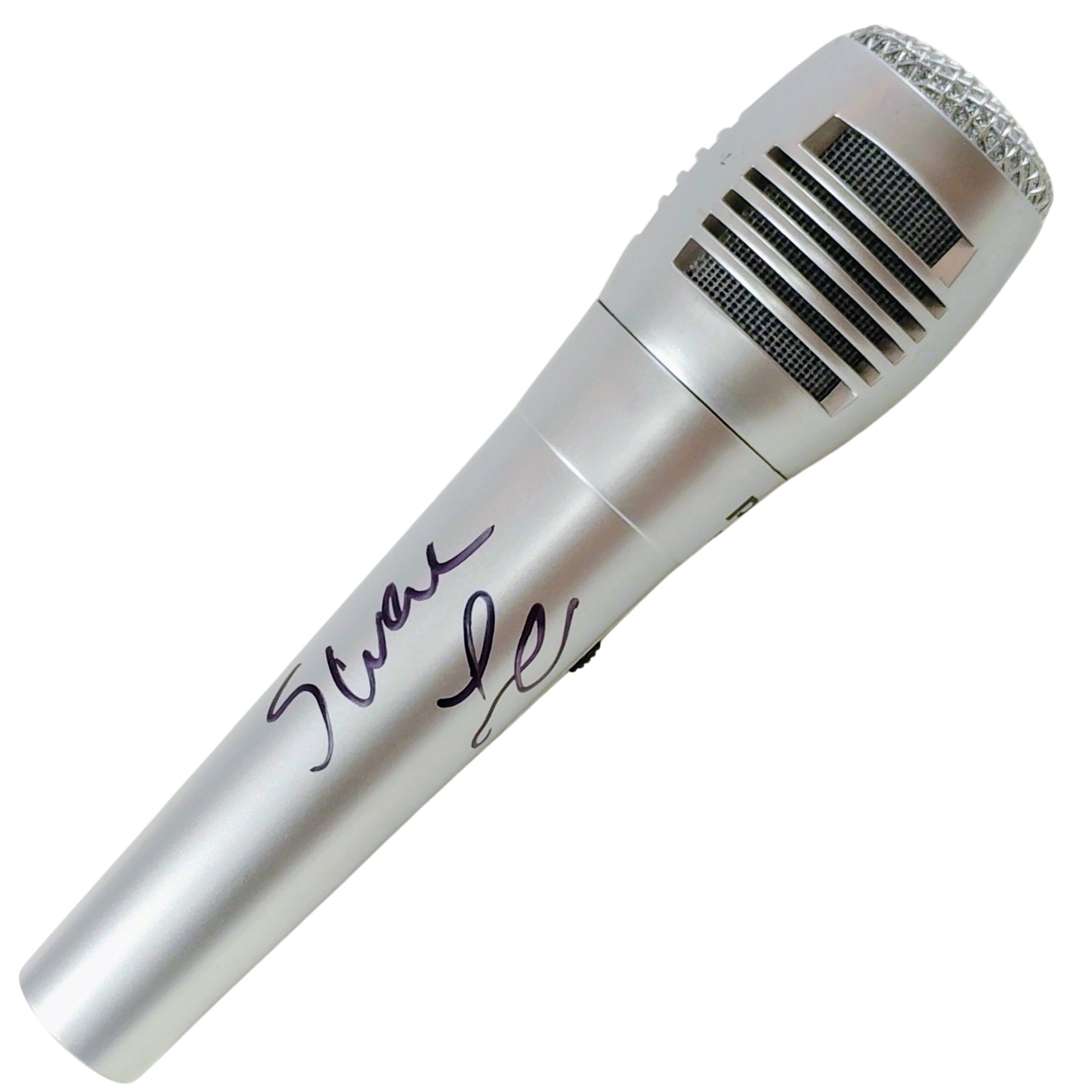 Swae Lee Of Rae Sremmurd autographed microphone – full view – Beckett COA