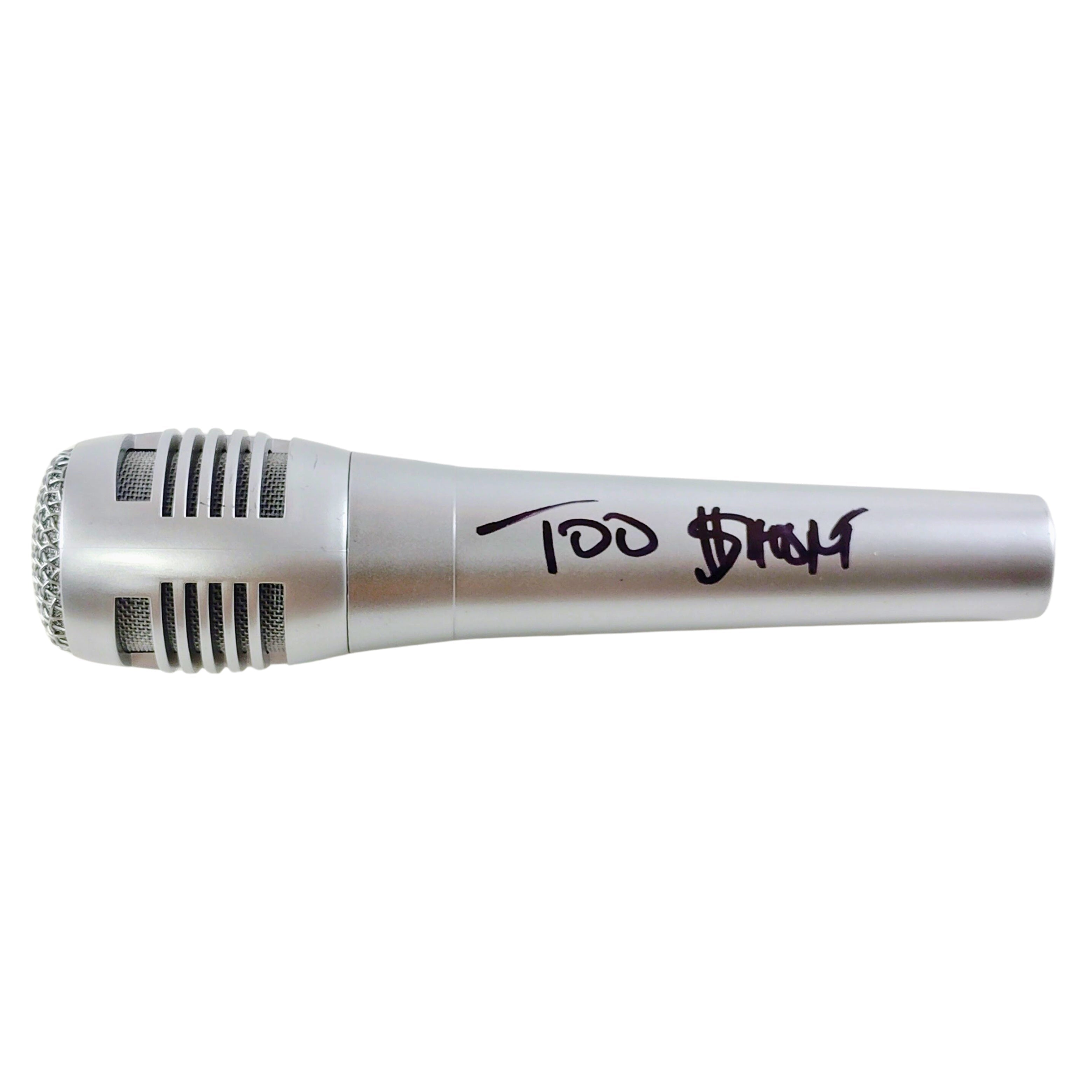 Too Short Signed Microphone Rap Autographed Photo Beckett BAS