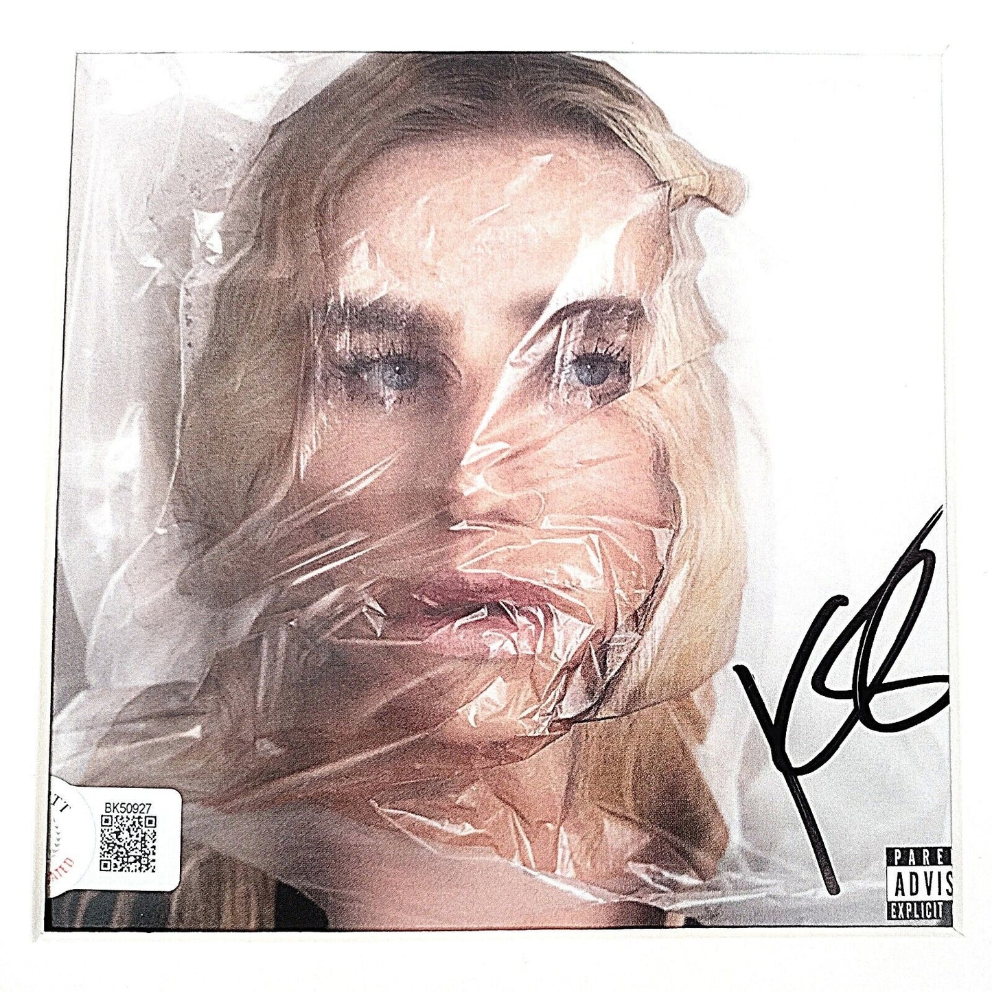 Music- Autographed- Kesha Signed Gag Order CD Album Cover Framed Beckett Authentic Auto COA Booklet