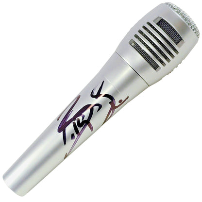 Microphones- Autographed- Bobby Lashley Signed Pyle Microphone WWE Champion Beckett BAS Proof Photo 101