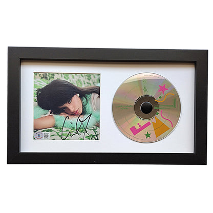 Music- Autographed- Camila Cabello Signed Familia CD Cover Framed and Matted Wall Display Beckett Authentication BF09564 - 101b