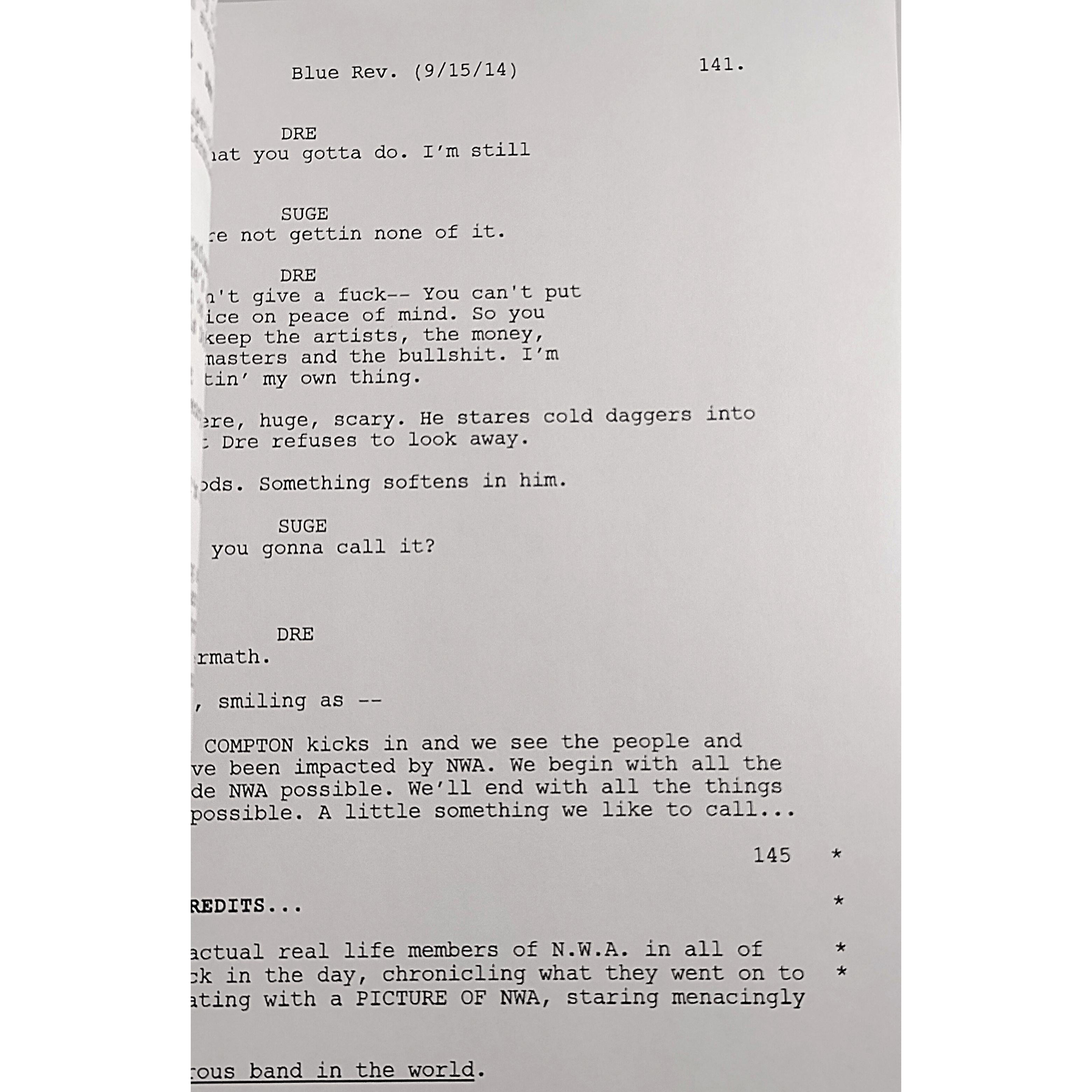 Dj Yella Autographed Autograph Photo Beckett BAS