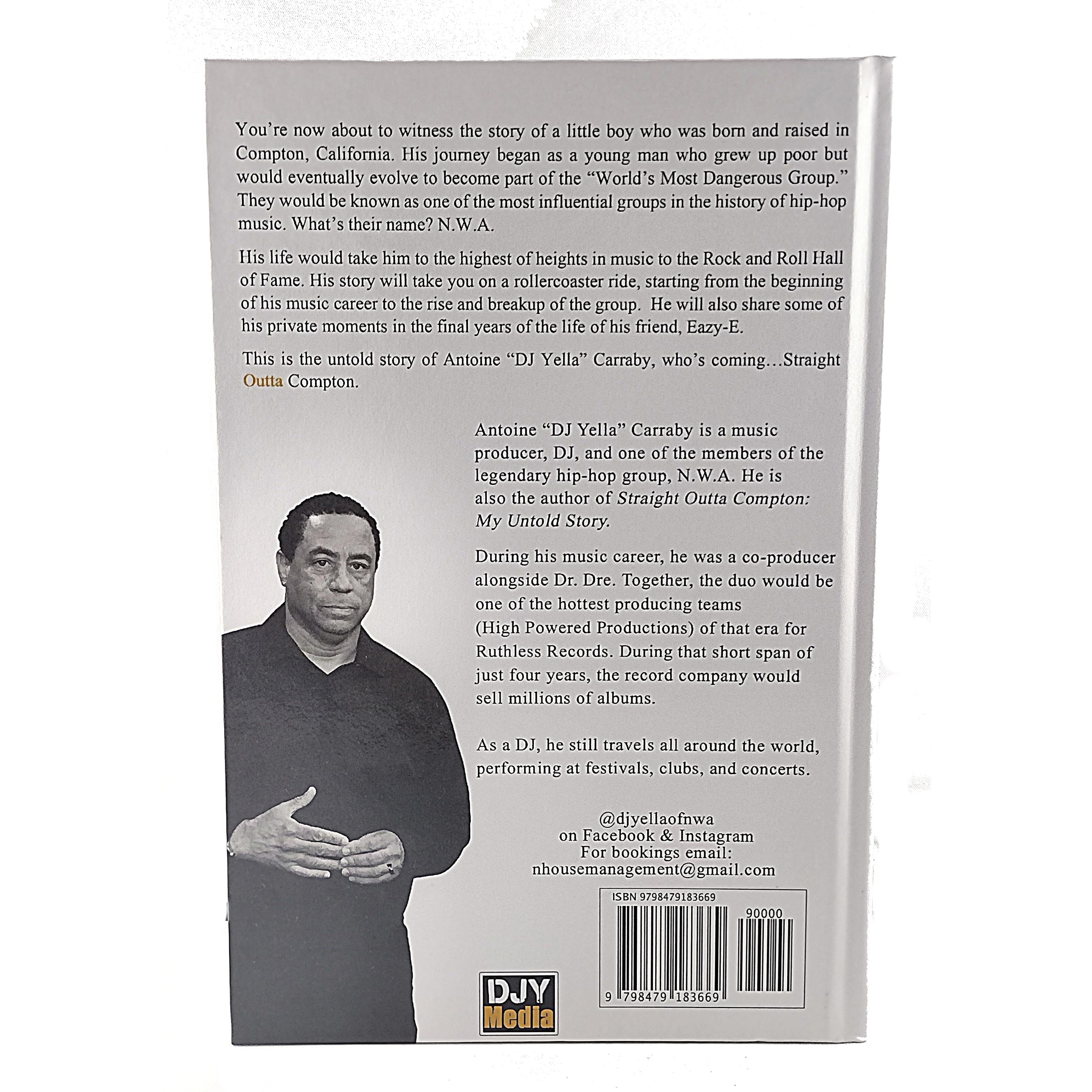 DJ Yella Of Nwa auto photo – authentication sticker – Beckett COA