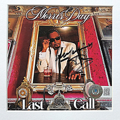 Music- Autographed- Morris Day Signed Last Call Album CD Cover Framed Beckett Authentic Auto COA Booklet