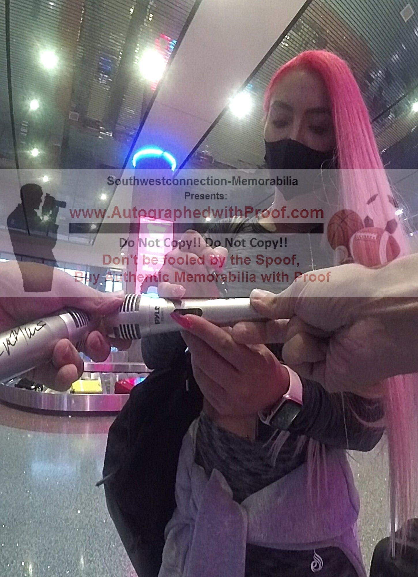 Eva Marie Signed Photo Beckett BAS