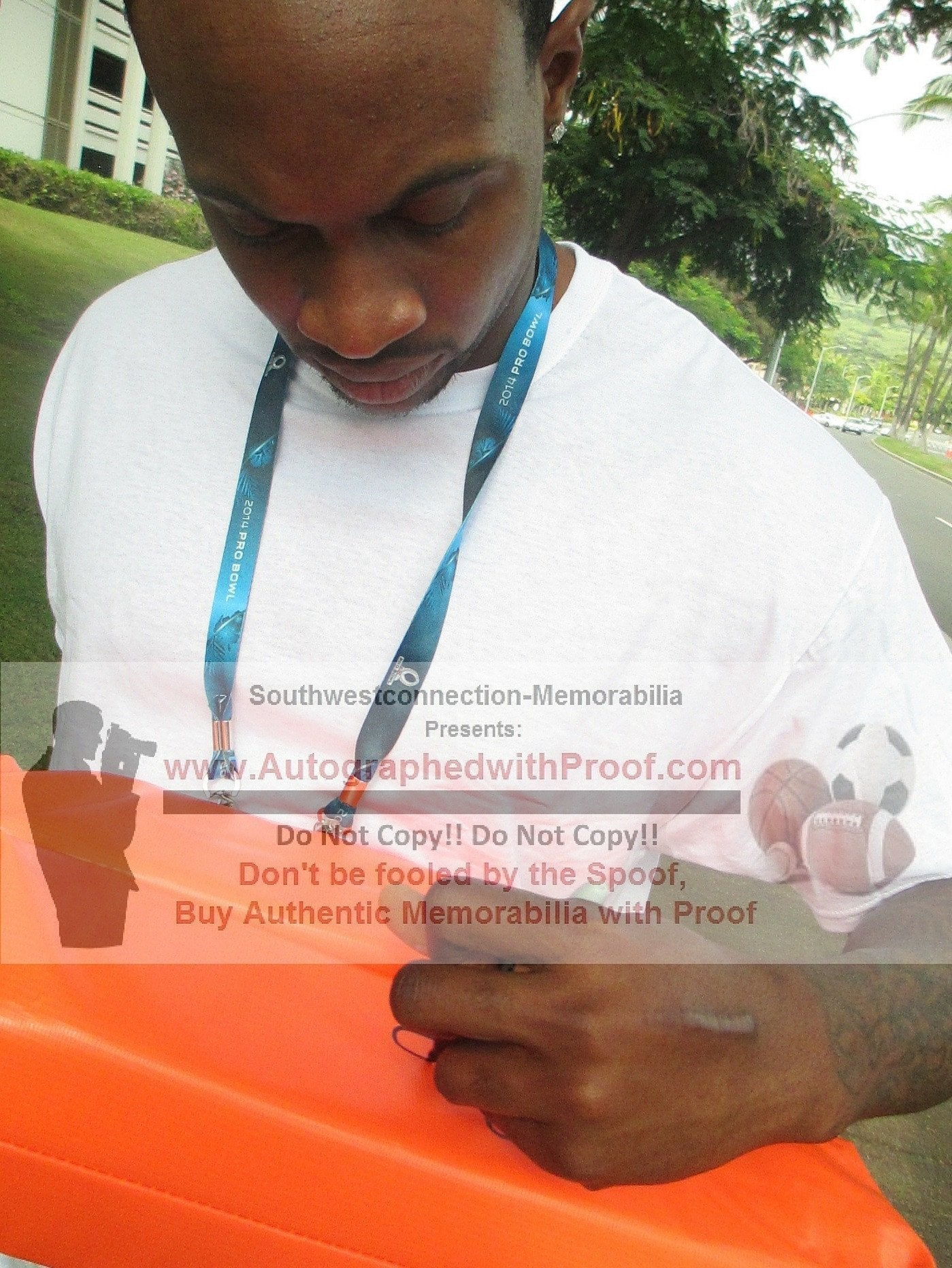 Alshon Jeffery Philadelphia Eagles Autographed Signed Photo Beckett BAS