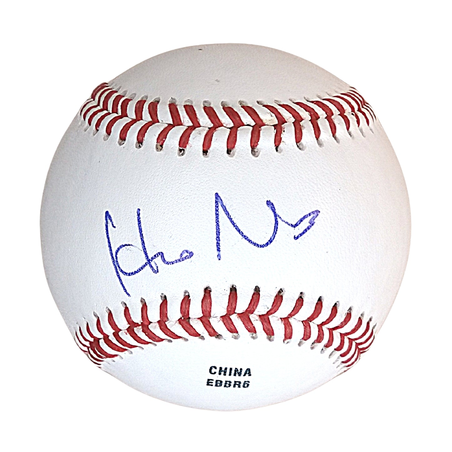 Baseballs- Autographed- Hideo Nomo Signed Rawlings ROLB1 Leather Baseball- Boston Red Sox- Beckett BAS Authentication- Y77925