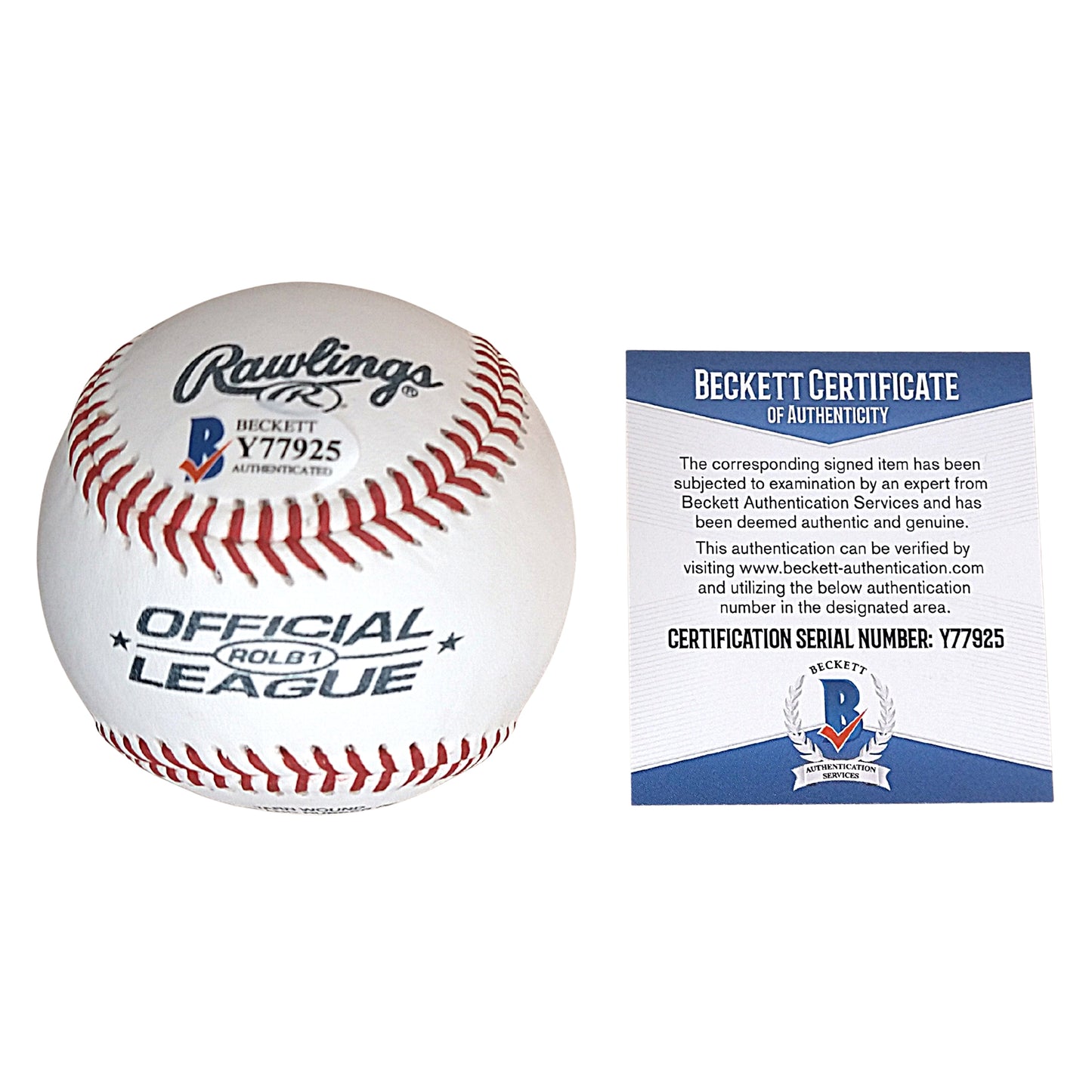 Baseballs- Autographed- Hideo Nomo Signed Rawlings ROLB1 Leather Baseball- Los Angeles Dodgers- Boston Red Sox- Beckett BAS Authentication- Y77925