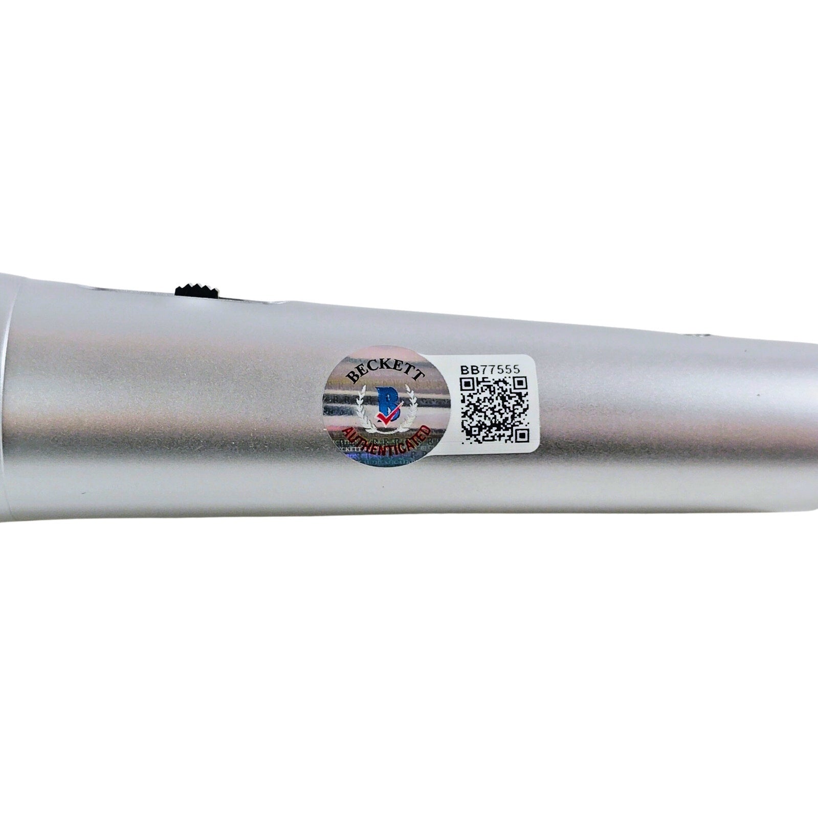 The Hurricane Signed Microphone Autograph Photo Beckett BAS