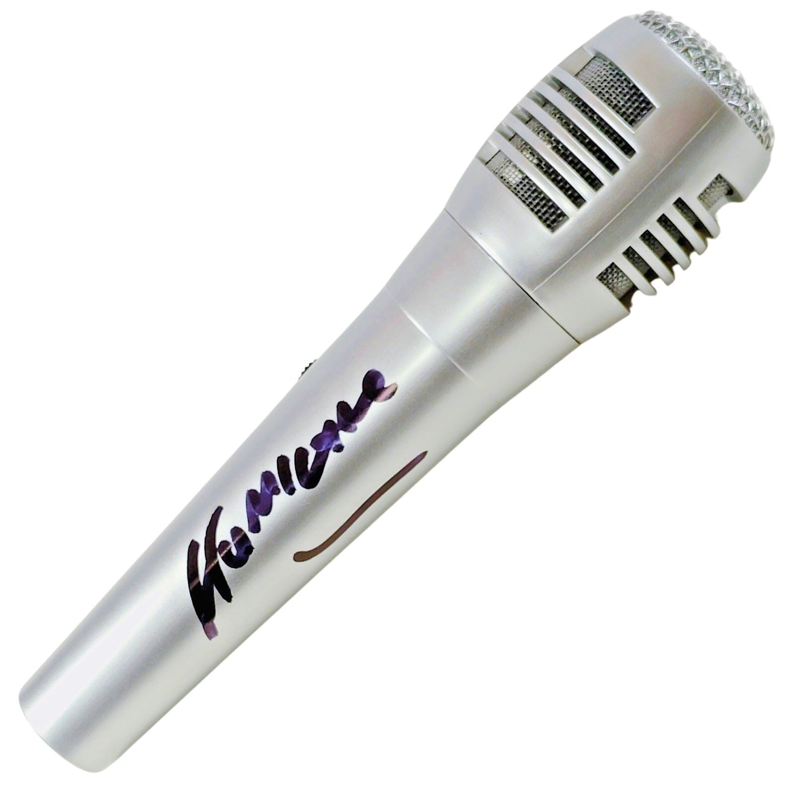 The Hurricane Signed Microphone Autographed Photo Beckett BAS