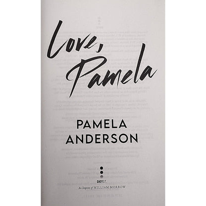 Hollywood- Autographed- Pamela Anderson Signed Love Pamela Hardcover First Edition Book Beckett Authentic Auto COA Title Page