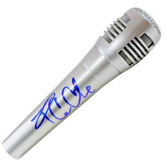 Music- Autographed- Ice Cube Signed Microphone NWA Rap Legend Exact Proof Photo Beckett Authentication 201